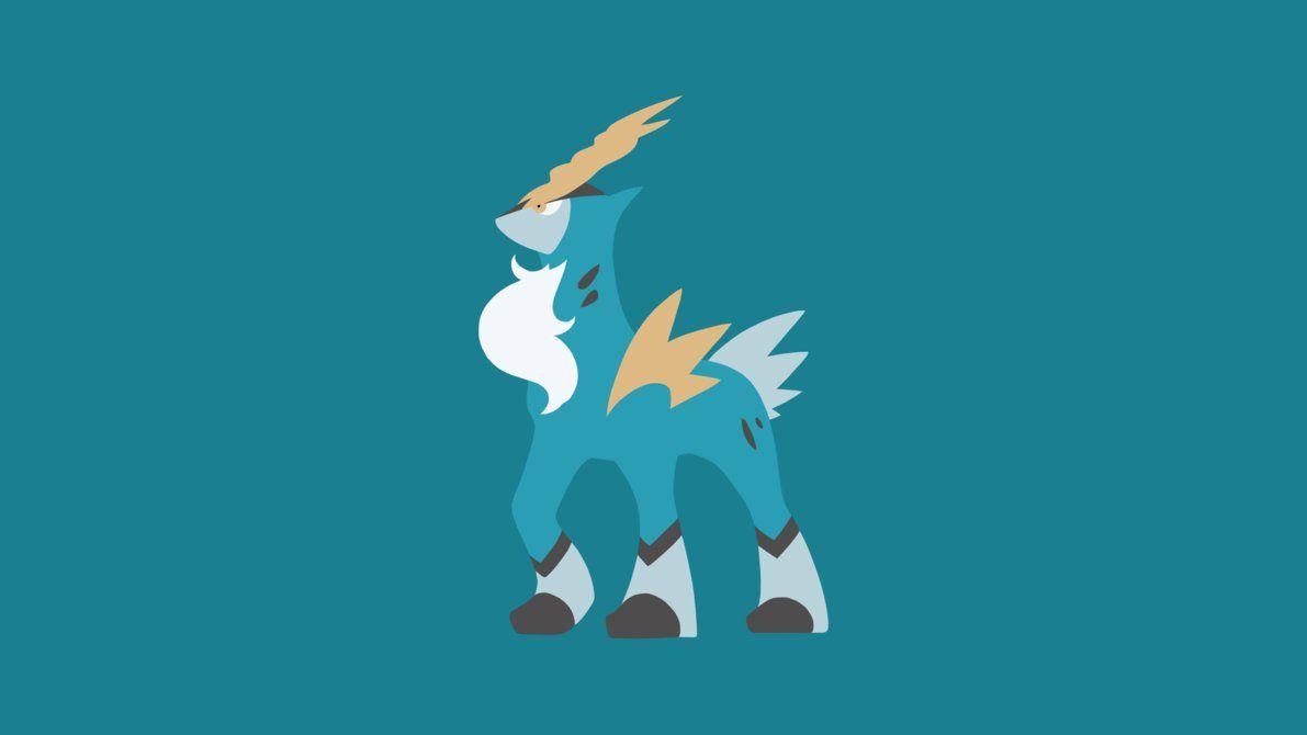 1200x670 Minimalistic Wallpaper: Cobalion, Desktop