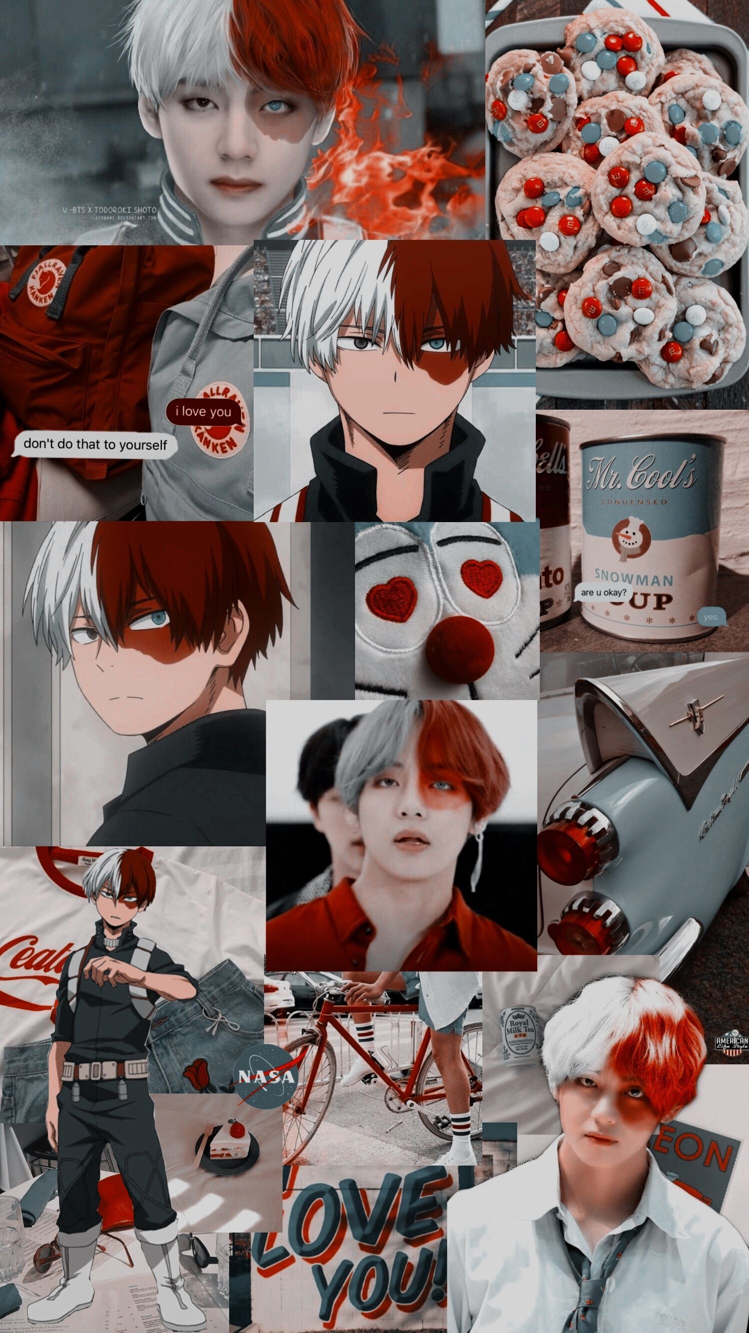 1500x2670 Anime Aesthetic Wallpaper Todoroki. Jungkook fanart, Phone