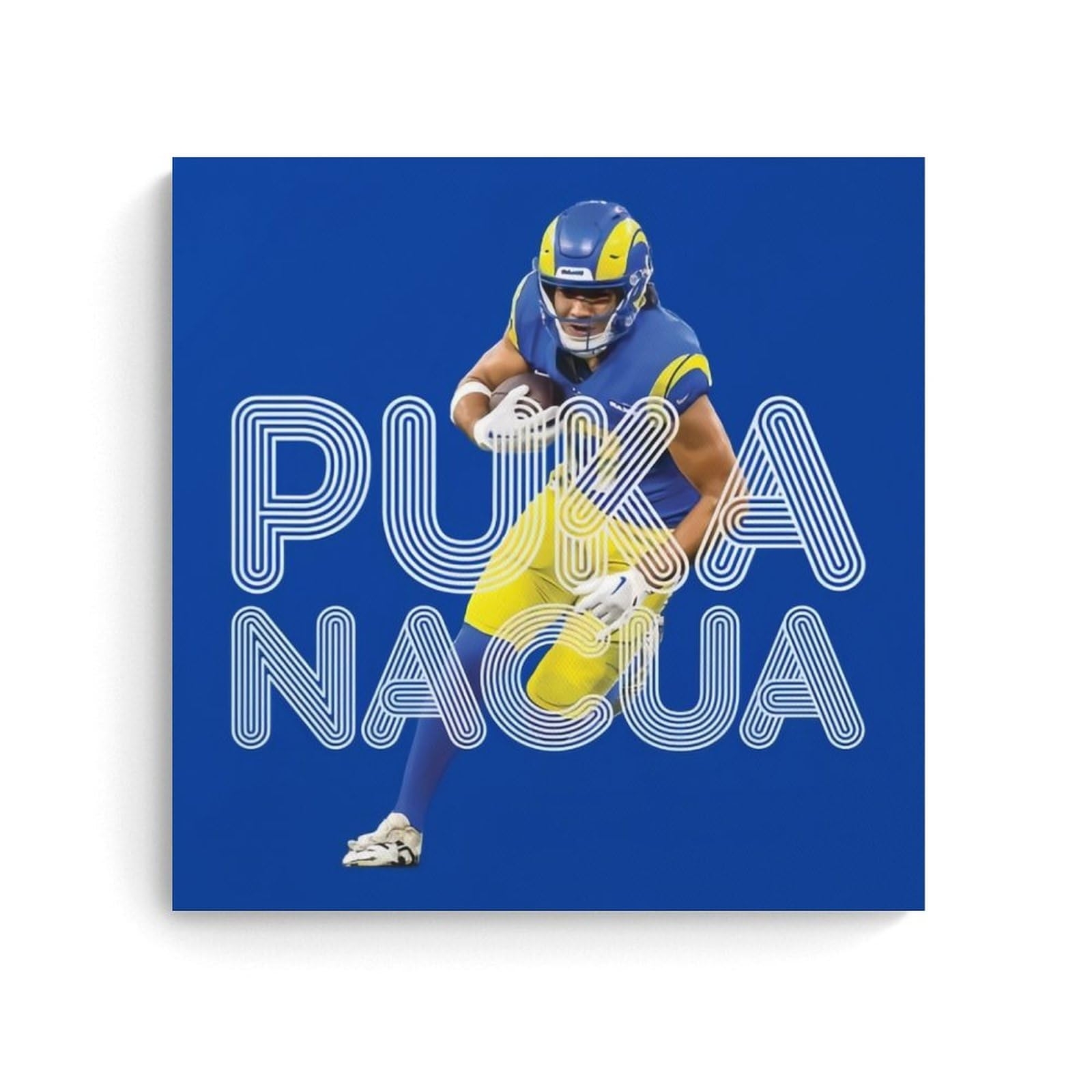 1600x1600 Puka Nacua Poster American Football, Phone