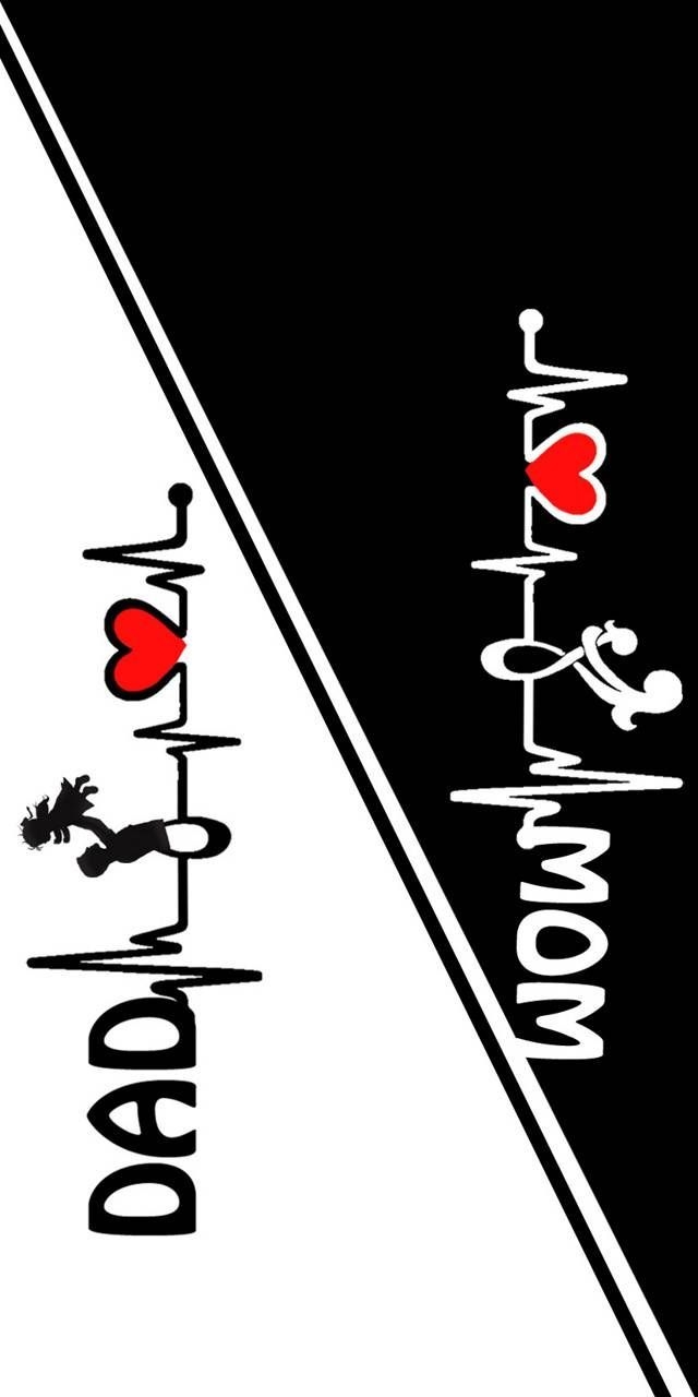 640x1280 Search free wallpaper, ringtones and notifications on Zedge and personalize your phone to suit you. Start your. Mom dad tattoos, Dad tattoos, Mom and dad quotes, Phone