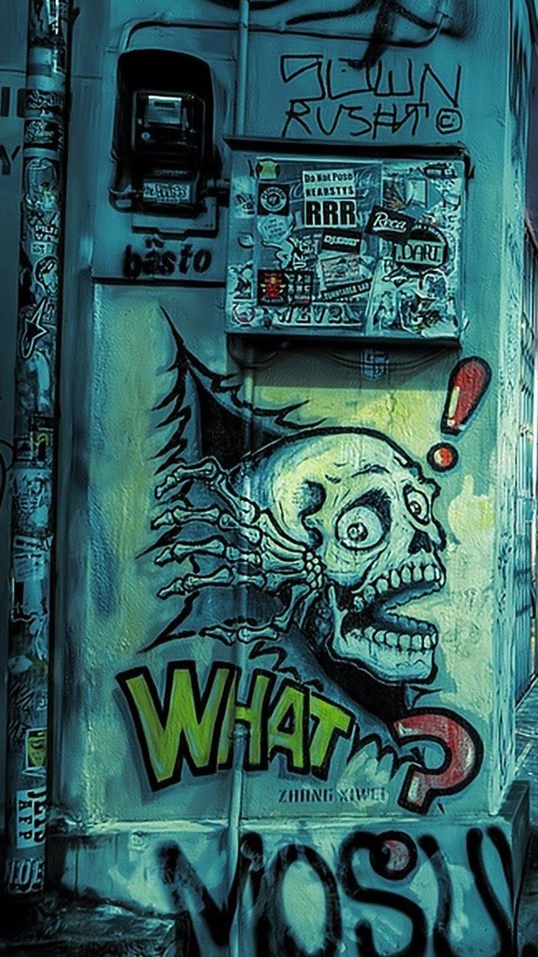 1080x1920 Graffiti iPhone Background, Phone