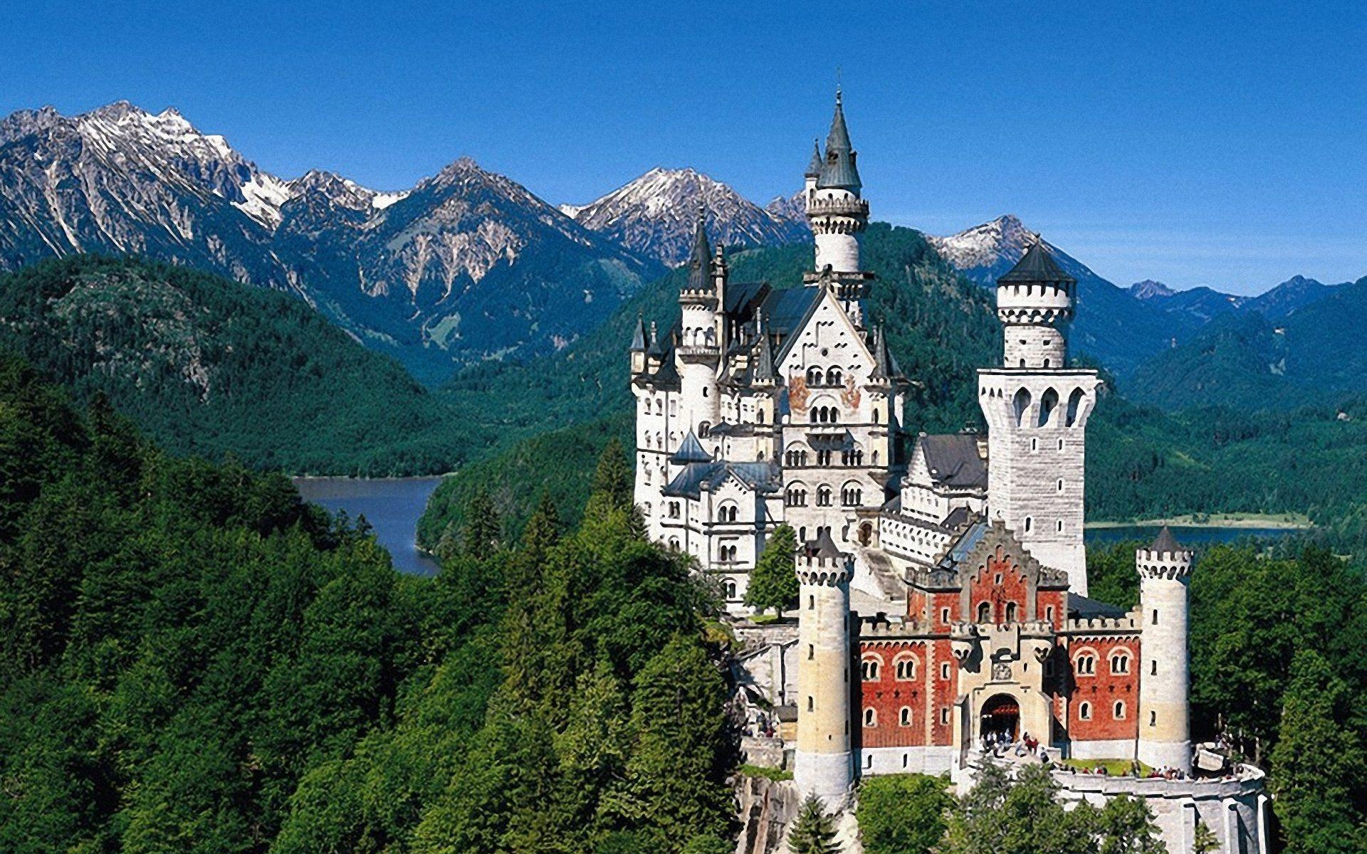 1920x1200 Neuschwanstein Castle Bavaria Germany Wallpaper, Desktop