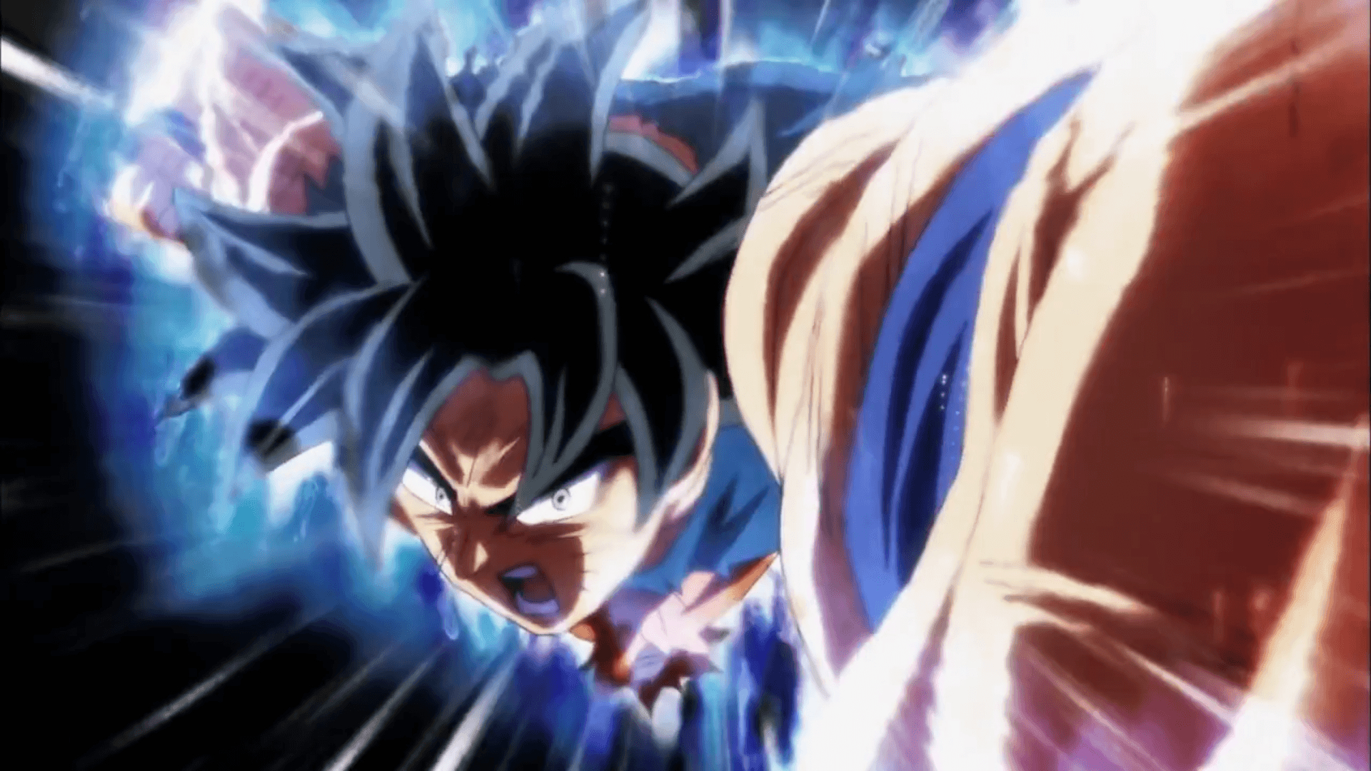 1920x1080 Ui Goku Screaming Punch, Desktop