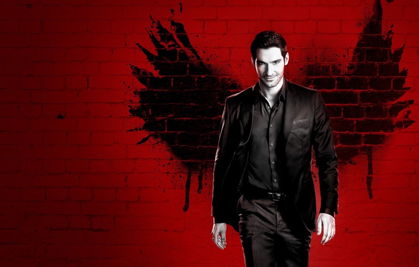 1340x850 Wallpaper wings, male, Lucifer, Lucifer, Lucifer (TV series) image for desktop, section фильмы, Desktop