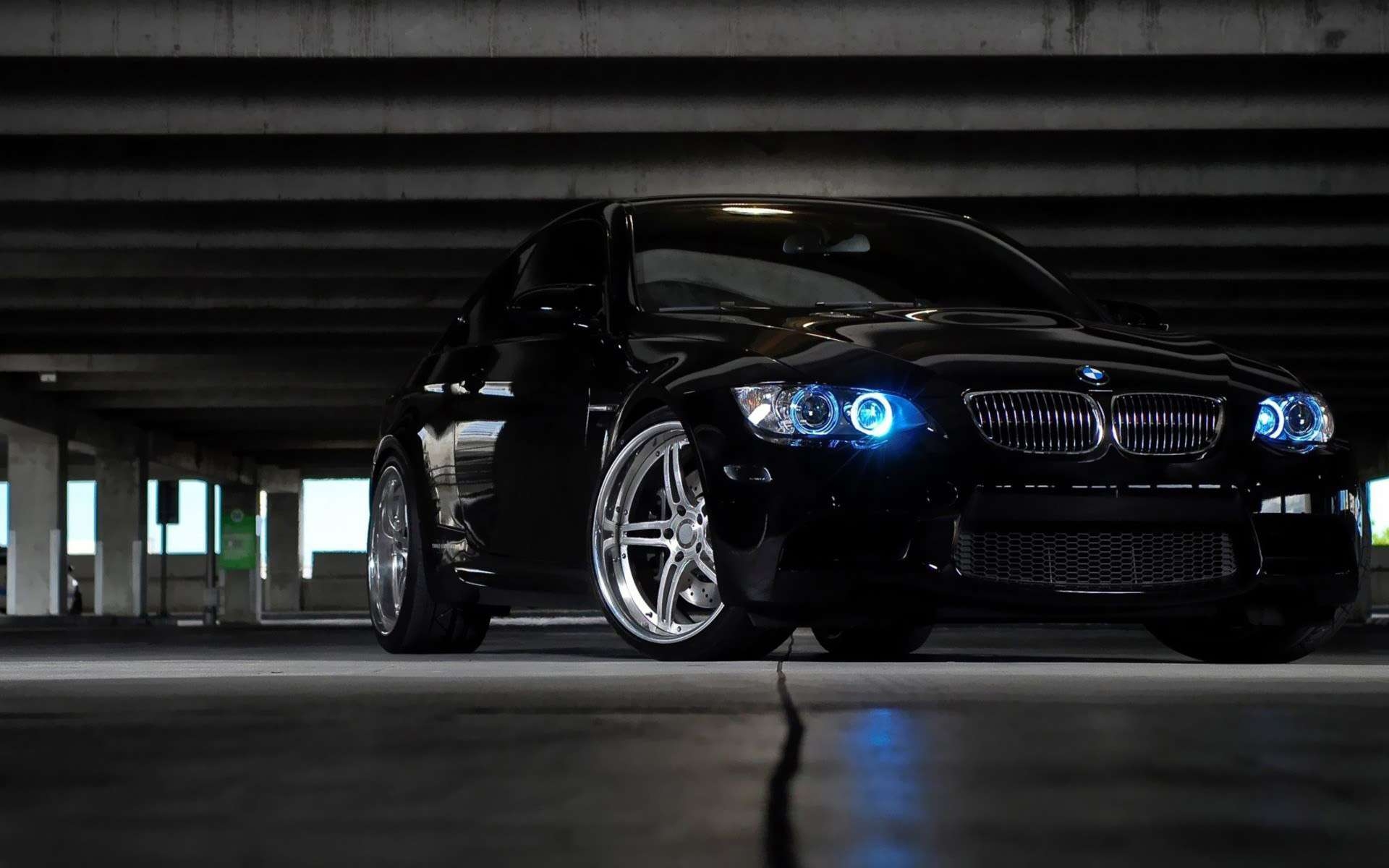 1920x1200 Wallpaper Full HD Black Cars, Desktop