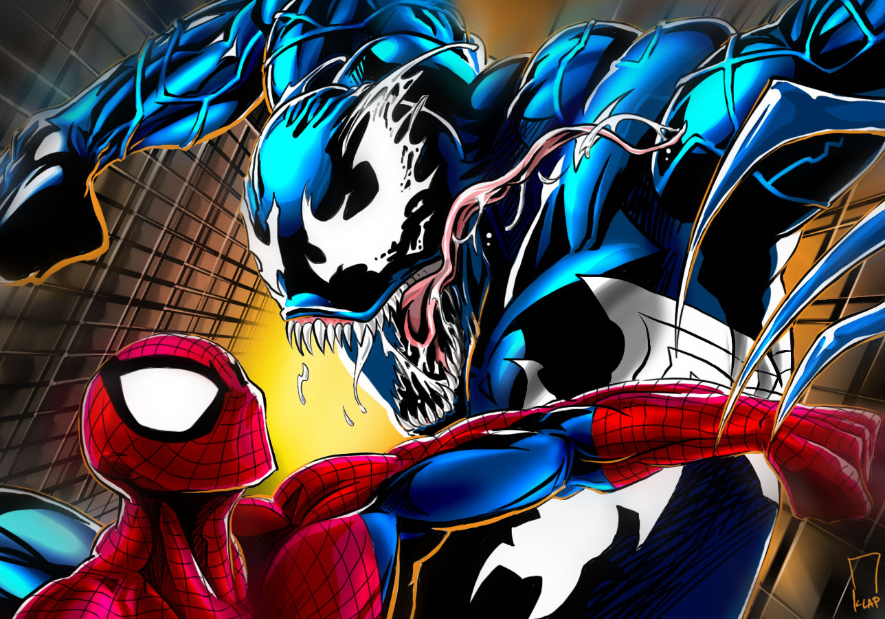 1290x900 Venom Classic Gimp Suit HD Wallpaper, Desktop