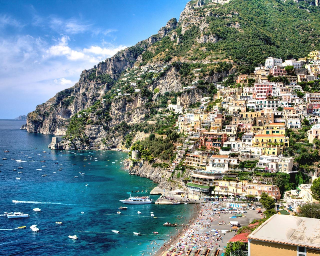 1280x1030 Amalfi Coast Wallpaper, Desktop