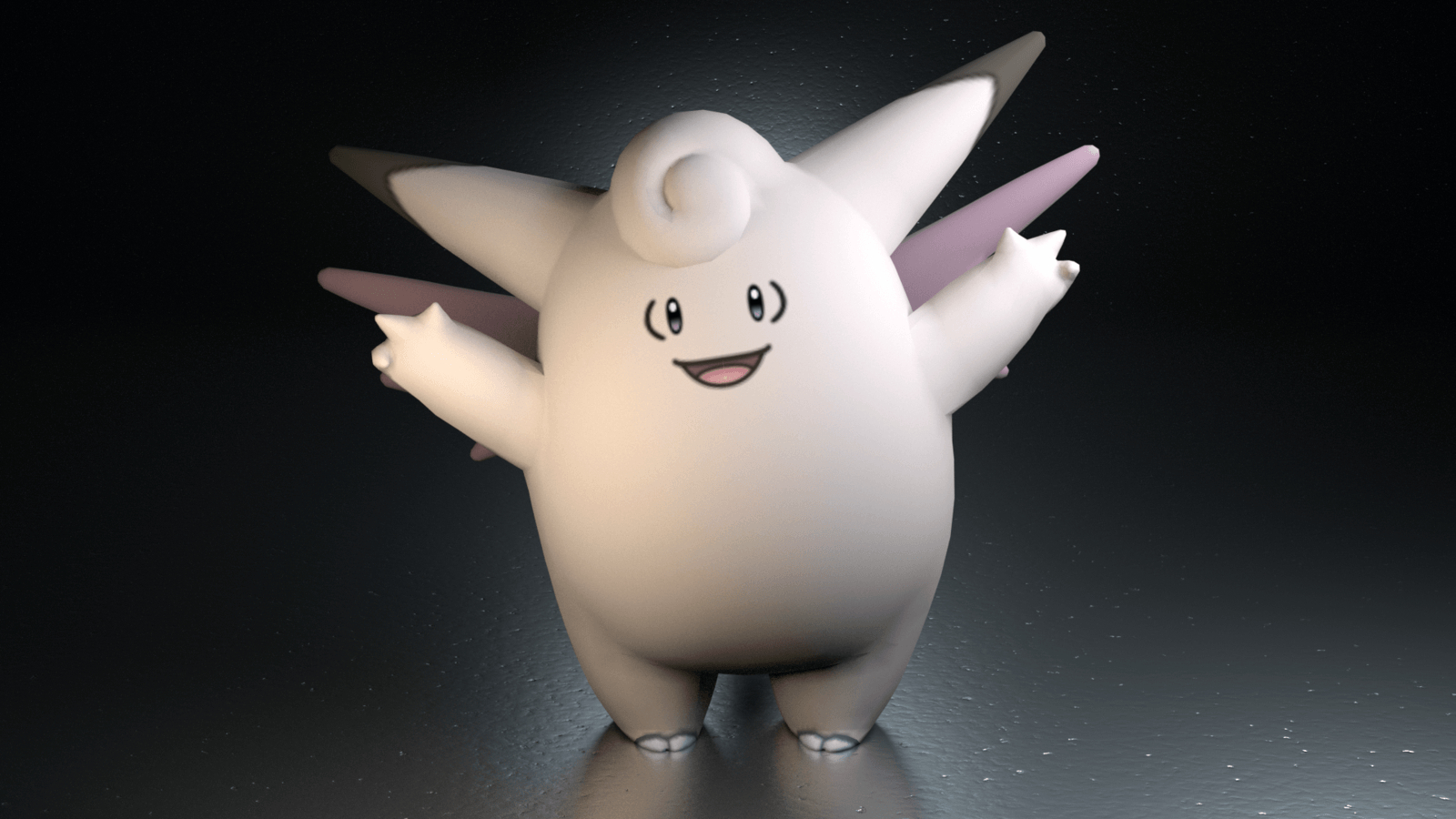 1600x900 036. Clefable, Desktop