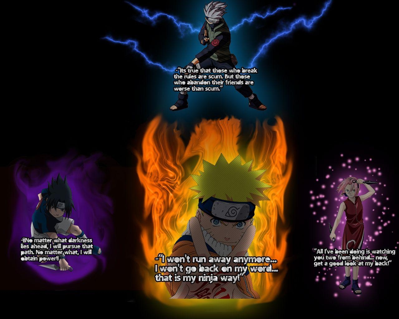 1280x1030 Naruto Quotes Wallpaper. QuotesGram, Desktop