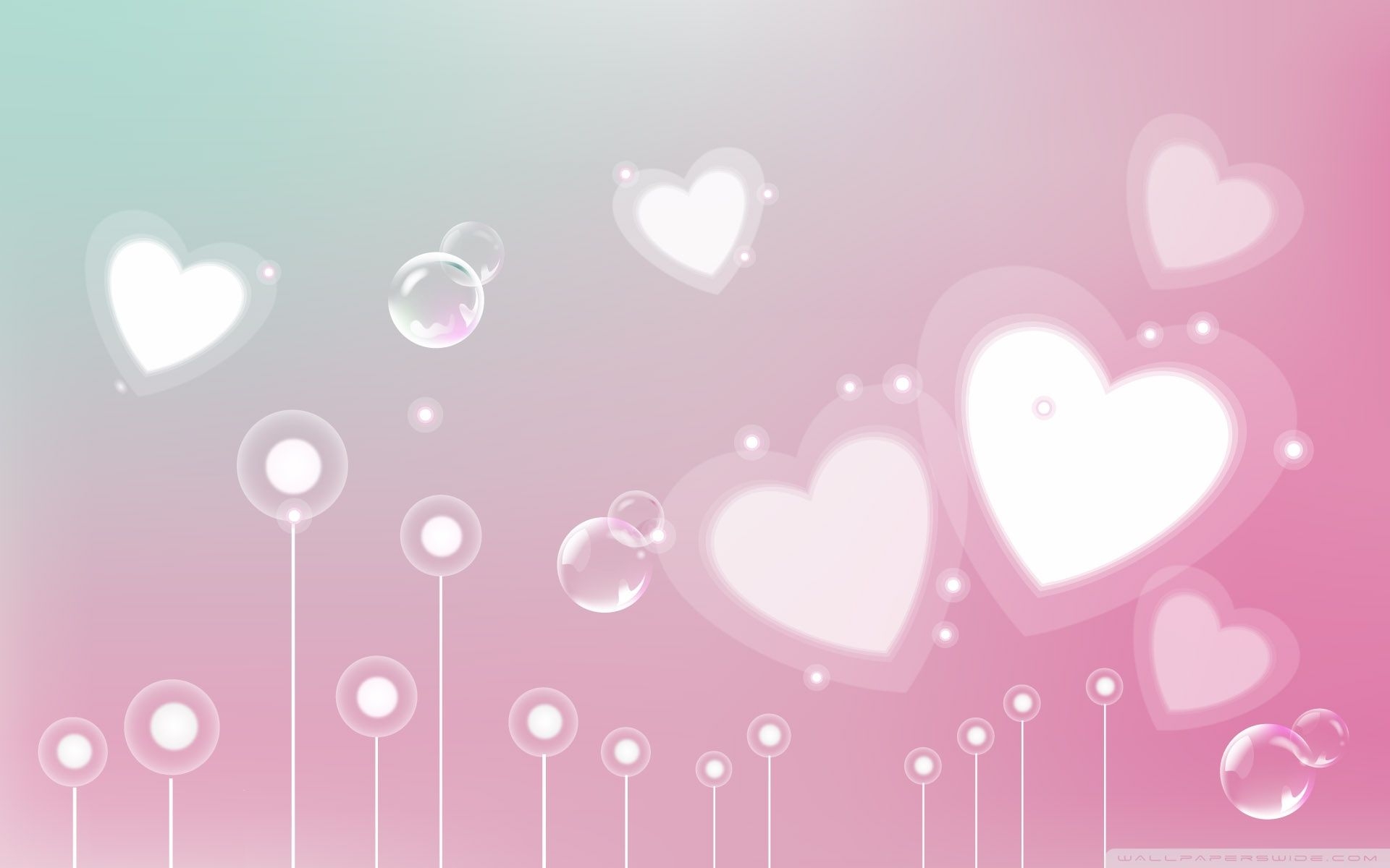 1920x1200 Pastel Heart Wallpaper Free Pastel Heart Background, Desktop