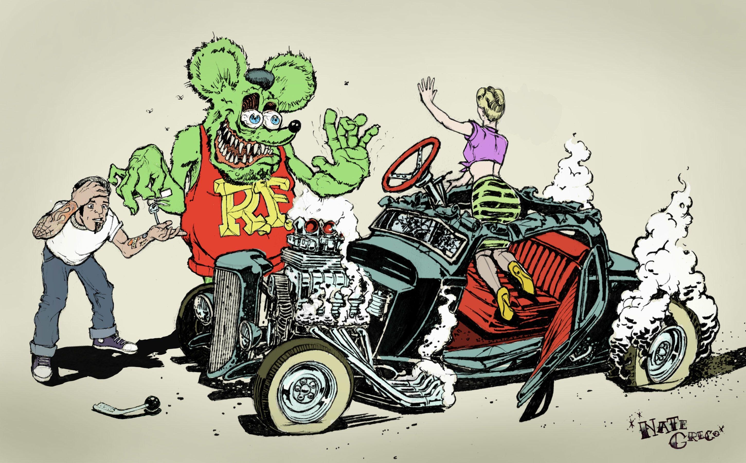 2910x1800 Rat Fink Desktop Wallpaper, Desktop