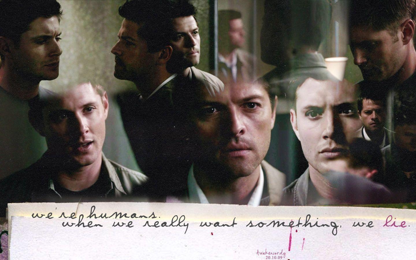 1440x900 Dean & Castiel, Desktop