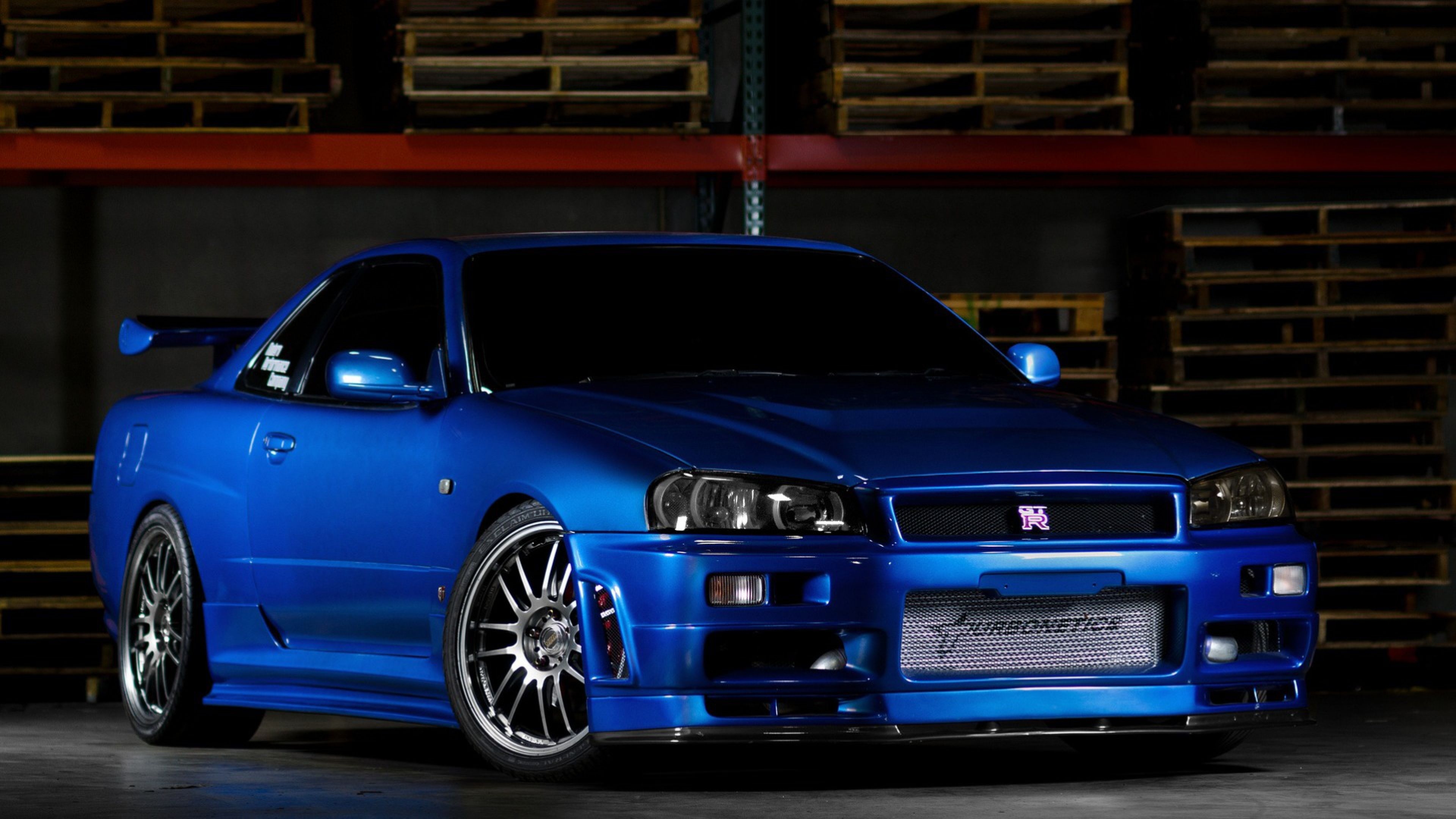 3840x2160 Nissan Skyline R34 HD Wallpaper, Desktop