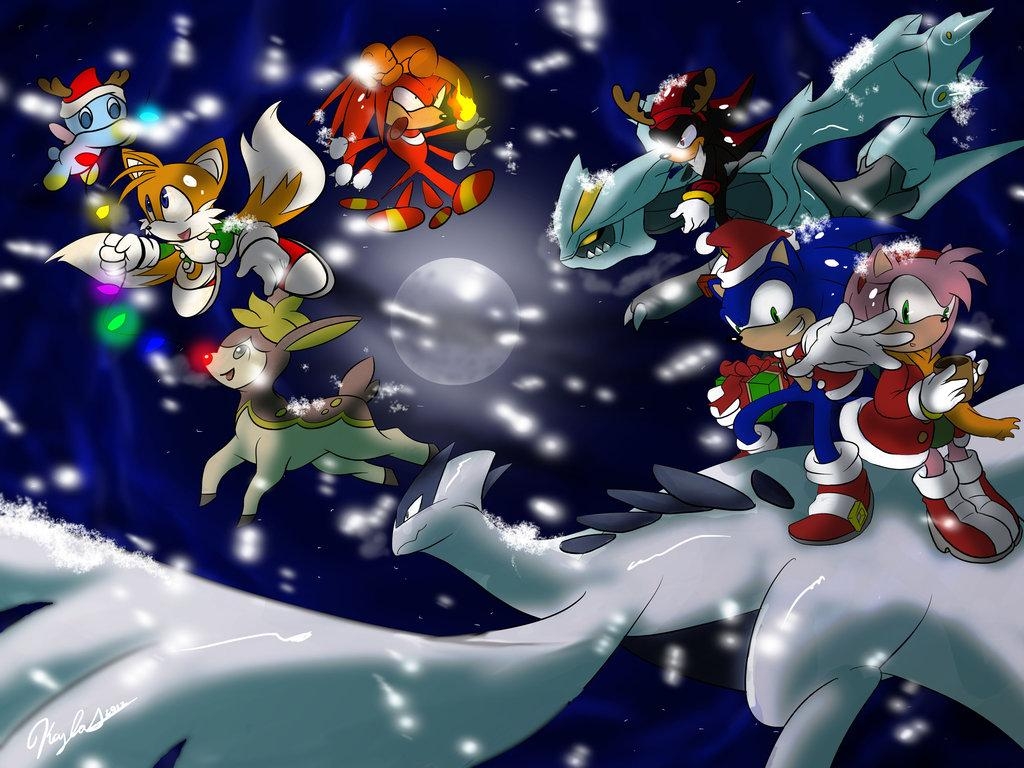 1030x770 Free download ce a sonic and pokemon christmas flight, Desktop