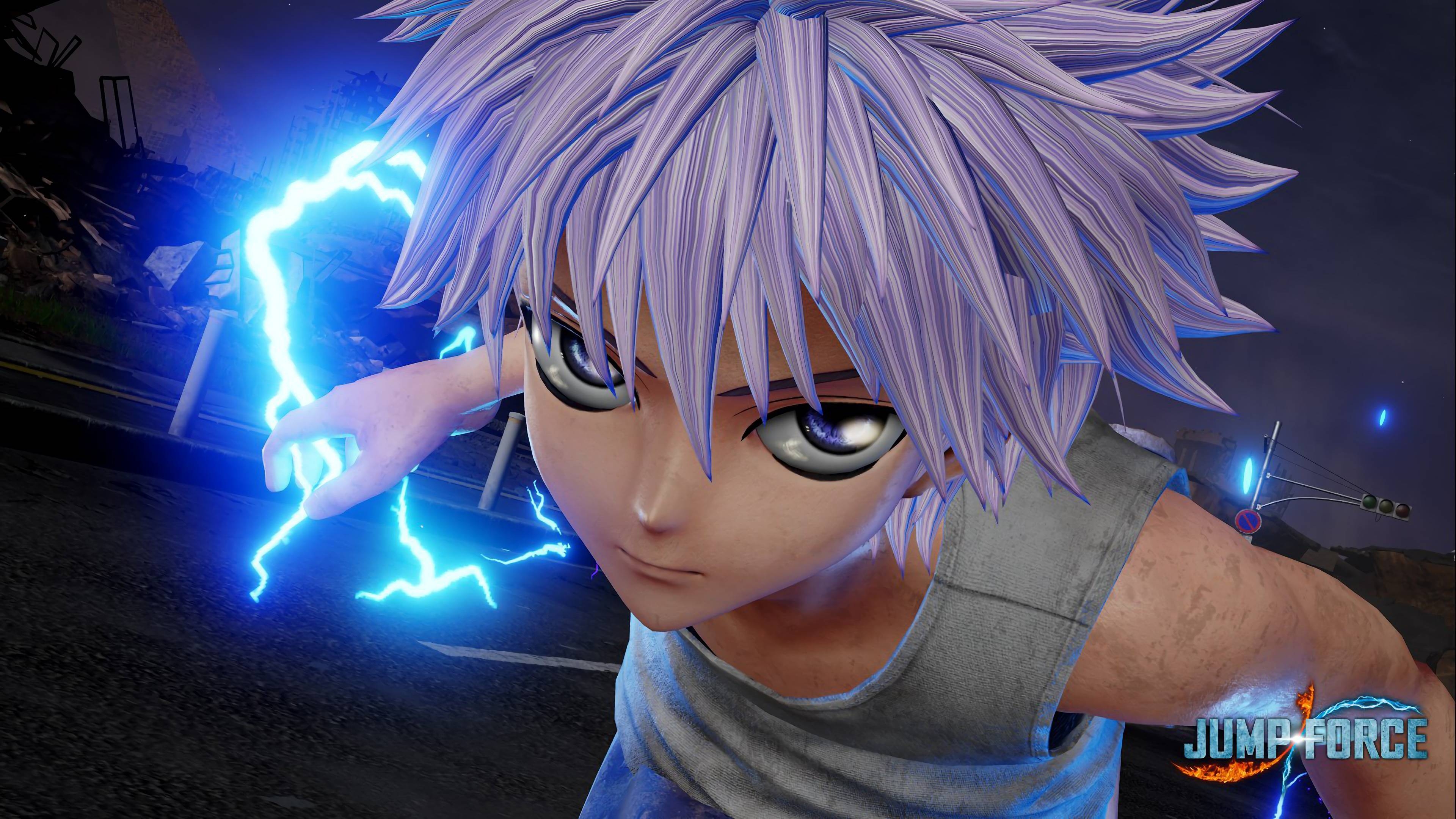 3840x2160 Killua Lightning Jump Force Hunter X Hunter 4K, Desktop