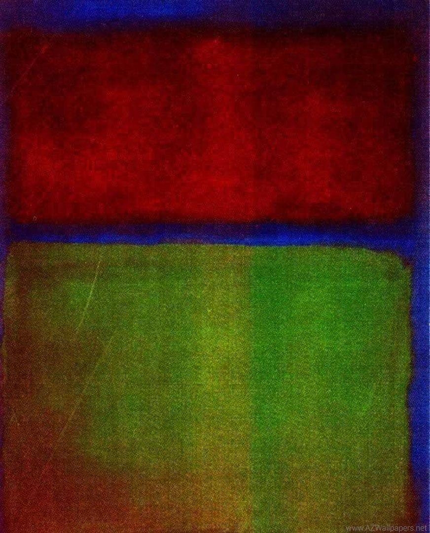 880x1080 Earth And Green Abstract Expressionist Mark Rothko Art Wallpaper, Phone