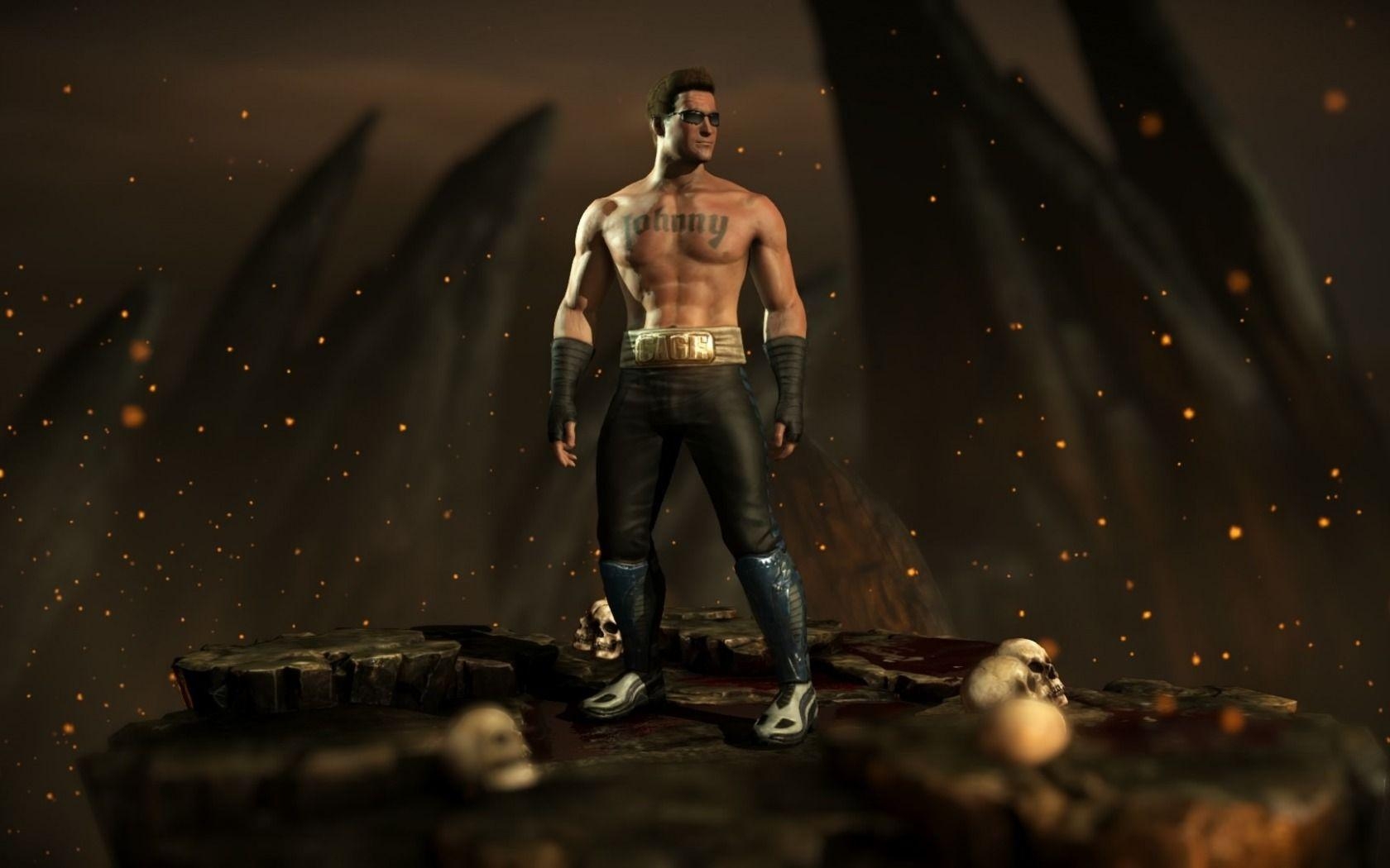 1680x1050 Download wallpaper Mortal Kombat X, Mortal Kombat Johnny Cage, Desktop