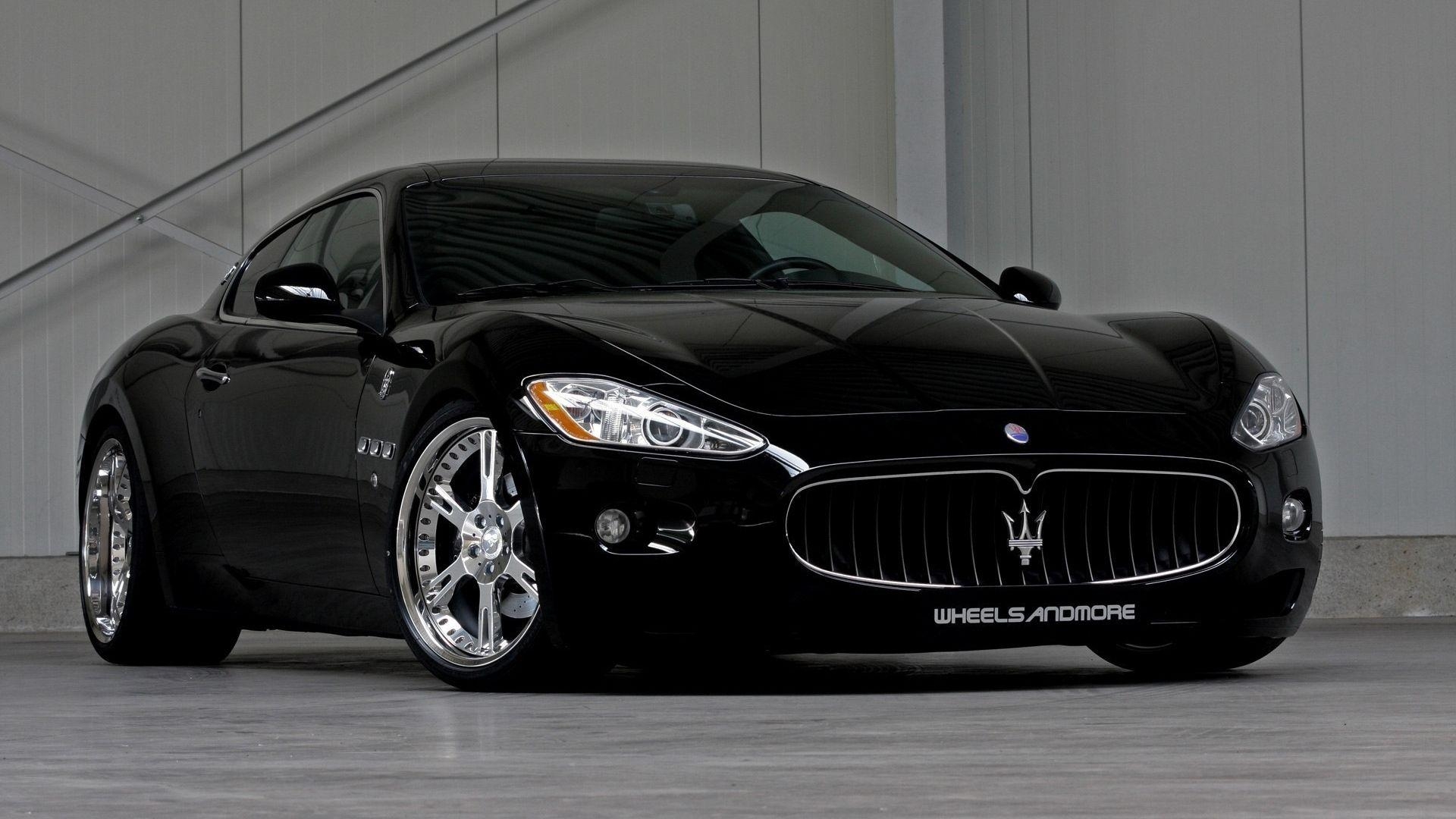 1920x1080 Download Wallpaper  maserati, black, stylish, salon Full HD, Desktop