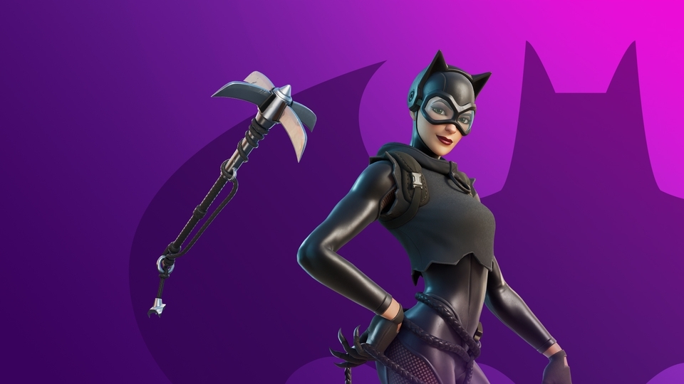 960x540 Catwoman Zero Fortnite wallpaper, Desktop