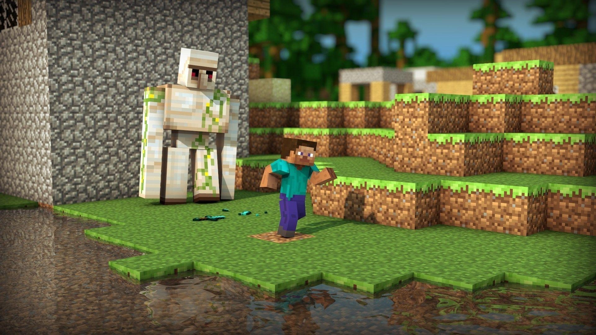 1920x1080 minecraft video games steve wallpaper and background, Desktop