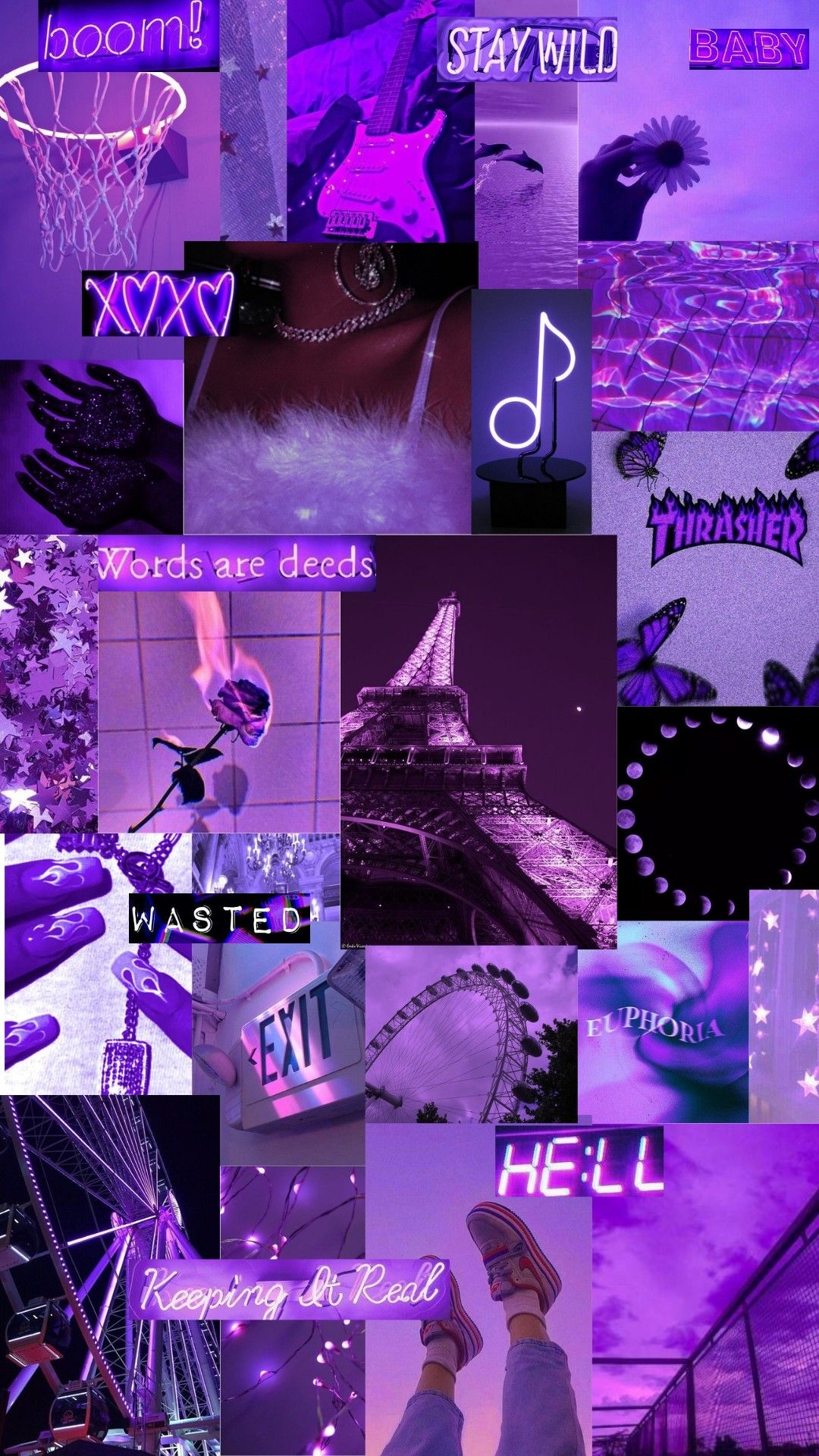 1080x1920 Purple Aesthetic, Phone