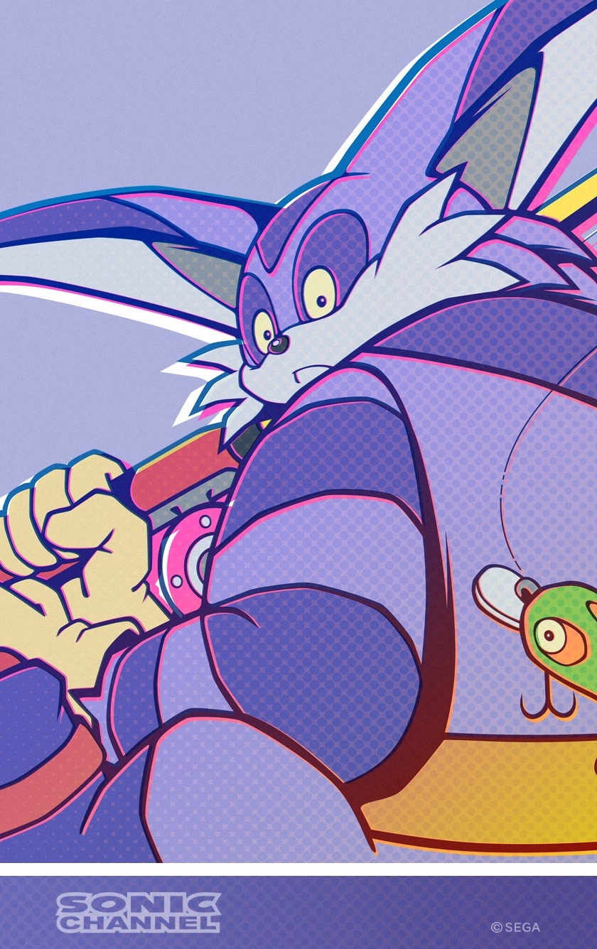 840x1340 Sonic Channel Rings in May With Big the Cat Themed Wallpaper Sonic Stadium, Phone