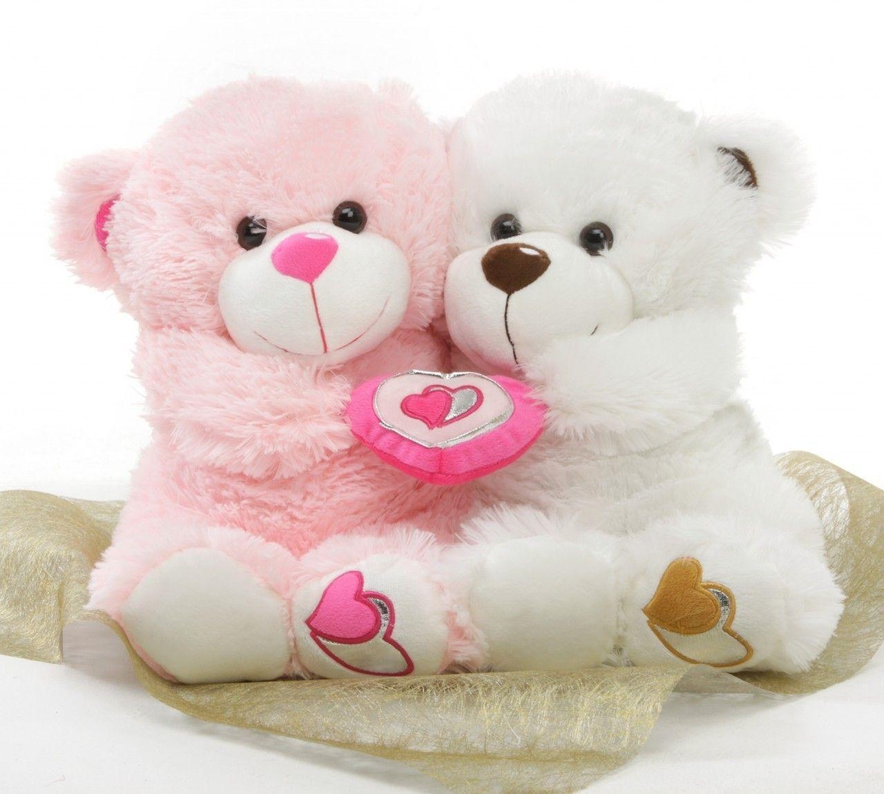 1280x1150 HD White Teddy Bear Love, Desktop