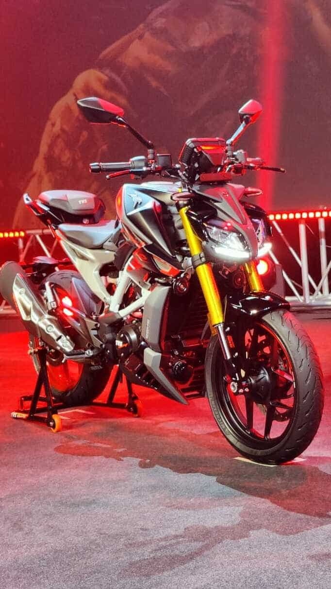 690x1220 TVS Apache RTR 310 Launched: 10 Stunning Pics Of The New Bike, Phone