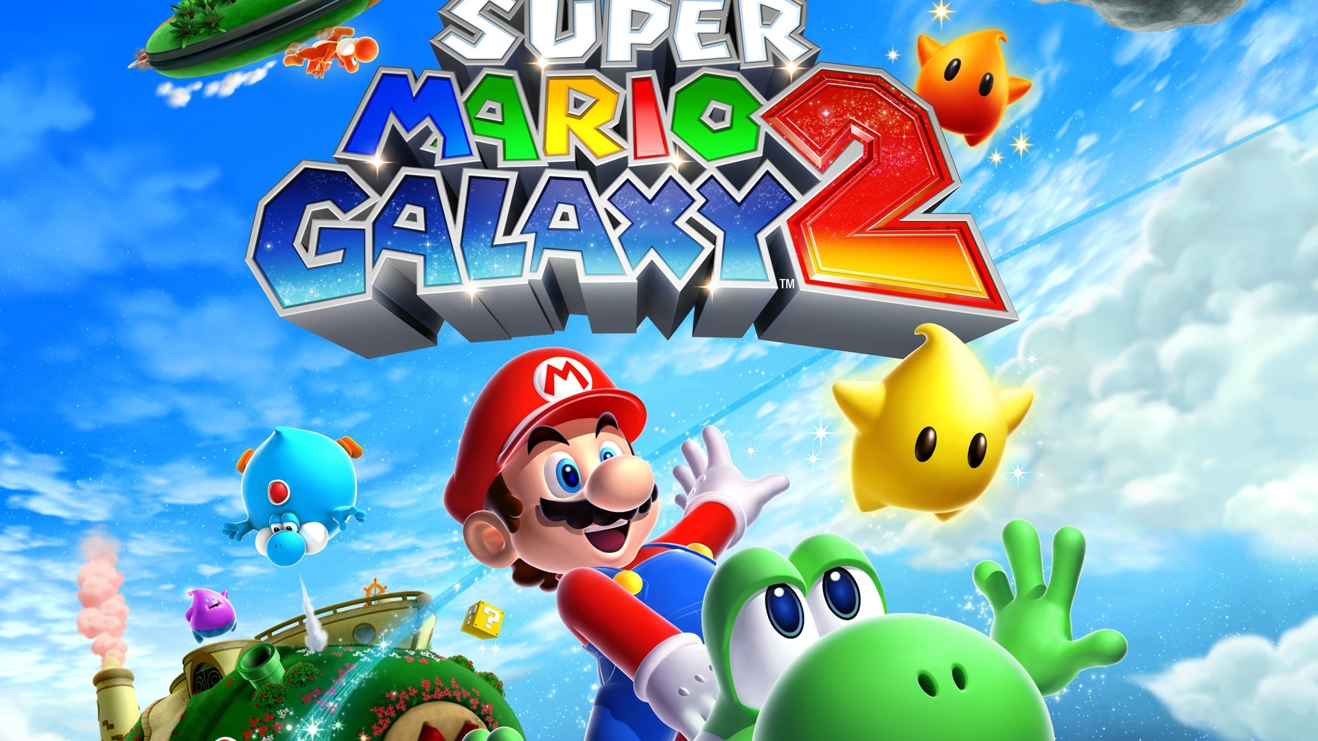 1920x1080 Super Mario Galaxy Wallpaper 4K ( px), Desktop