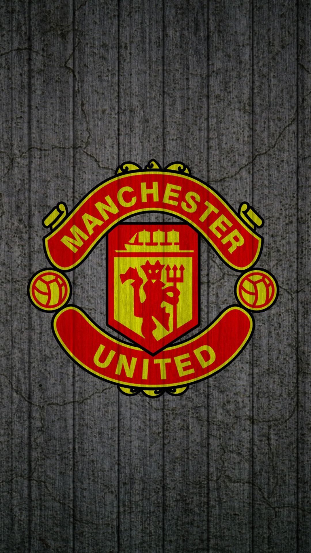 1080x1920 Manchester United Logo Wallpaper HD, Phone