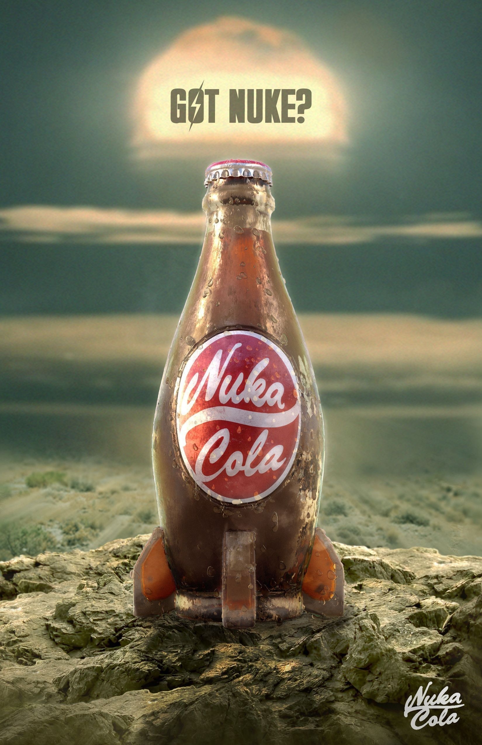 1650x2550 Fallout 4 Nuka Cola Wallpaper, Phone