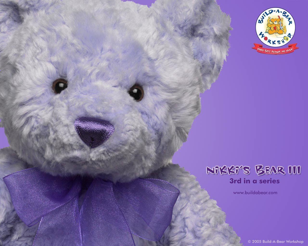 1280x1030 Build A Bear Workshop BABW Nikki's Bear III Child Cancer, Desktop