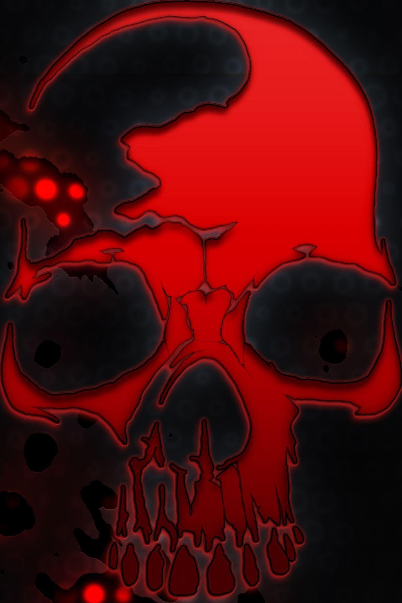 1280x1920 Free HD Skull Wallpaper, Phone