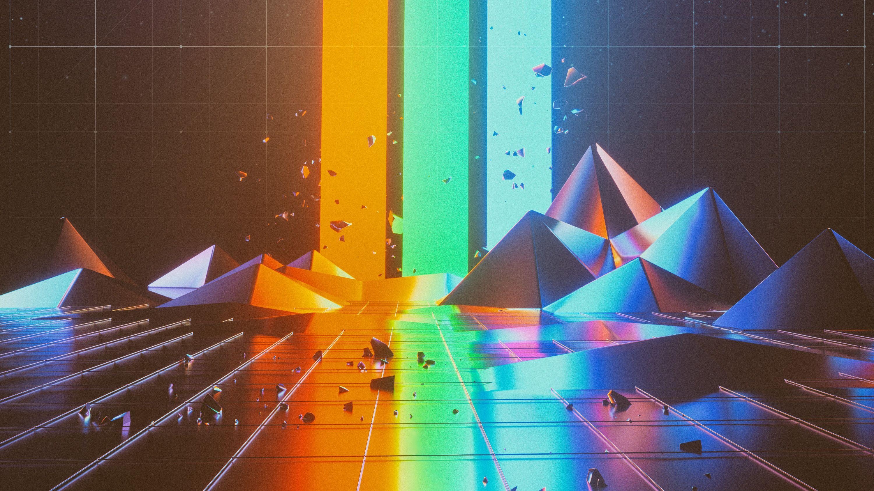 3000x1690 Abstract Triangle Artwork, HD Abstract, 4k Wallpaper, Image, Desktop