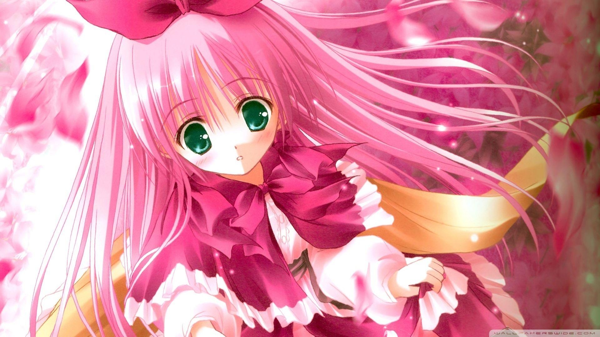 1920x1080 Pink Anime Wallpaper Free Pink Anime Background, Desktop