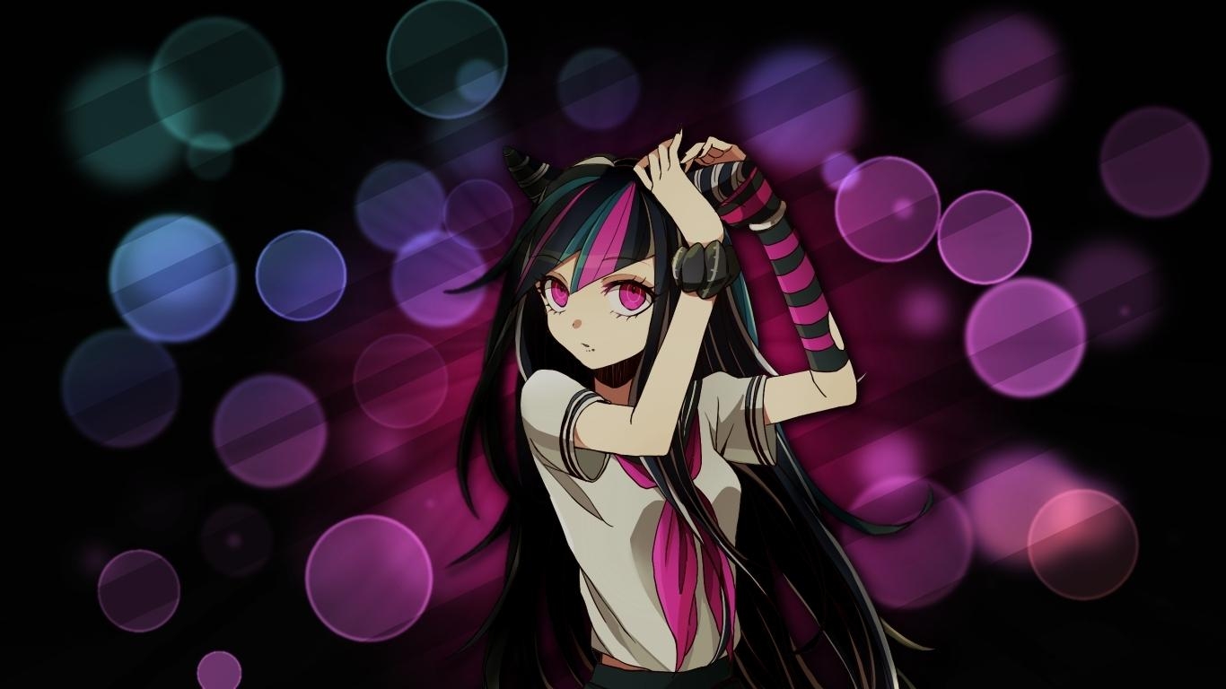 1370x770 Free download dark anime girls danganronpa ibuki mioda, Desktop