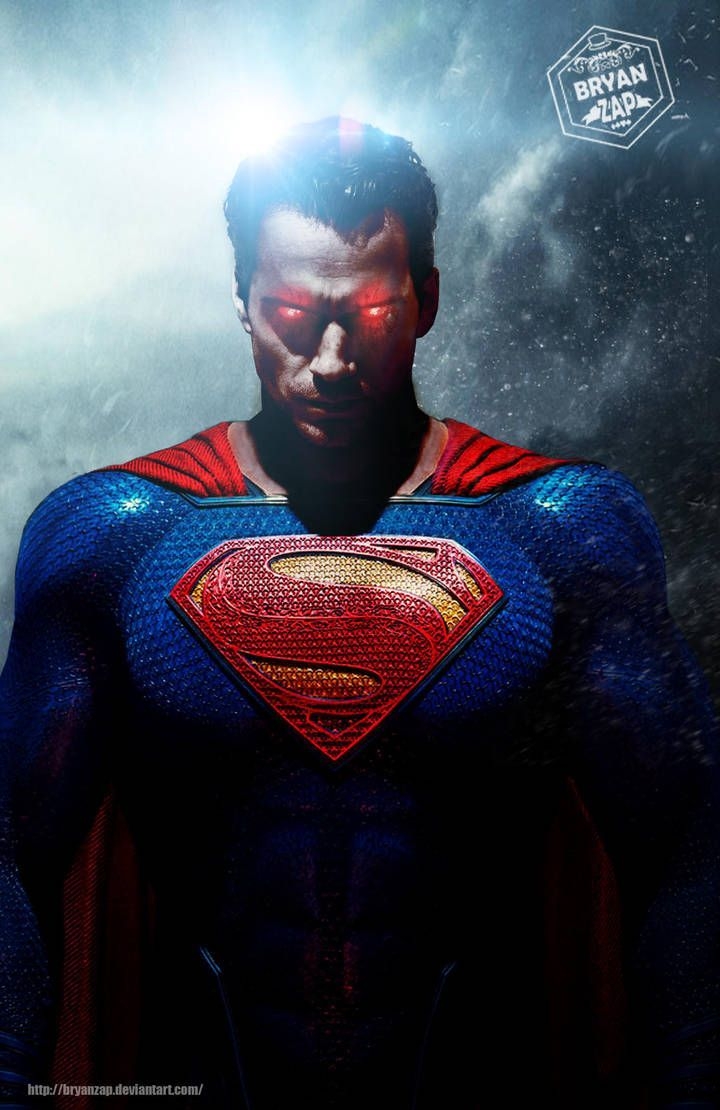 720x1110 Henry Cavill Superman by Bryanzap. Evil superman, Superman, Phone