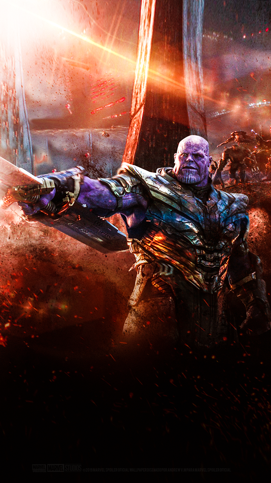 900x1600 Thanos 4k Wallpaper, Phone