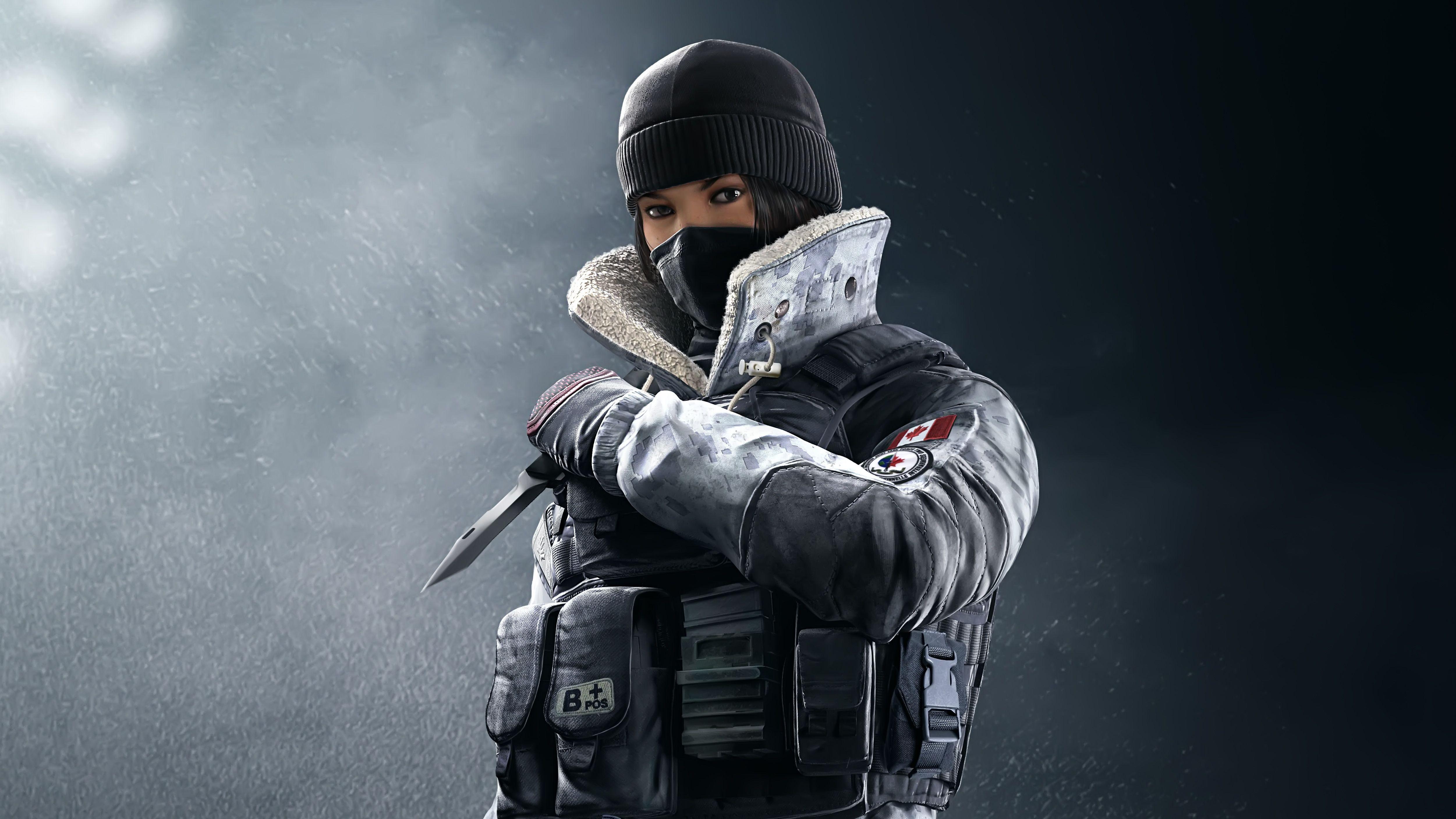 5010x2820 Wallpaper Tom Clancy's, Rainbow Six Siege, Frost, 4K, Games, Desktop