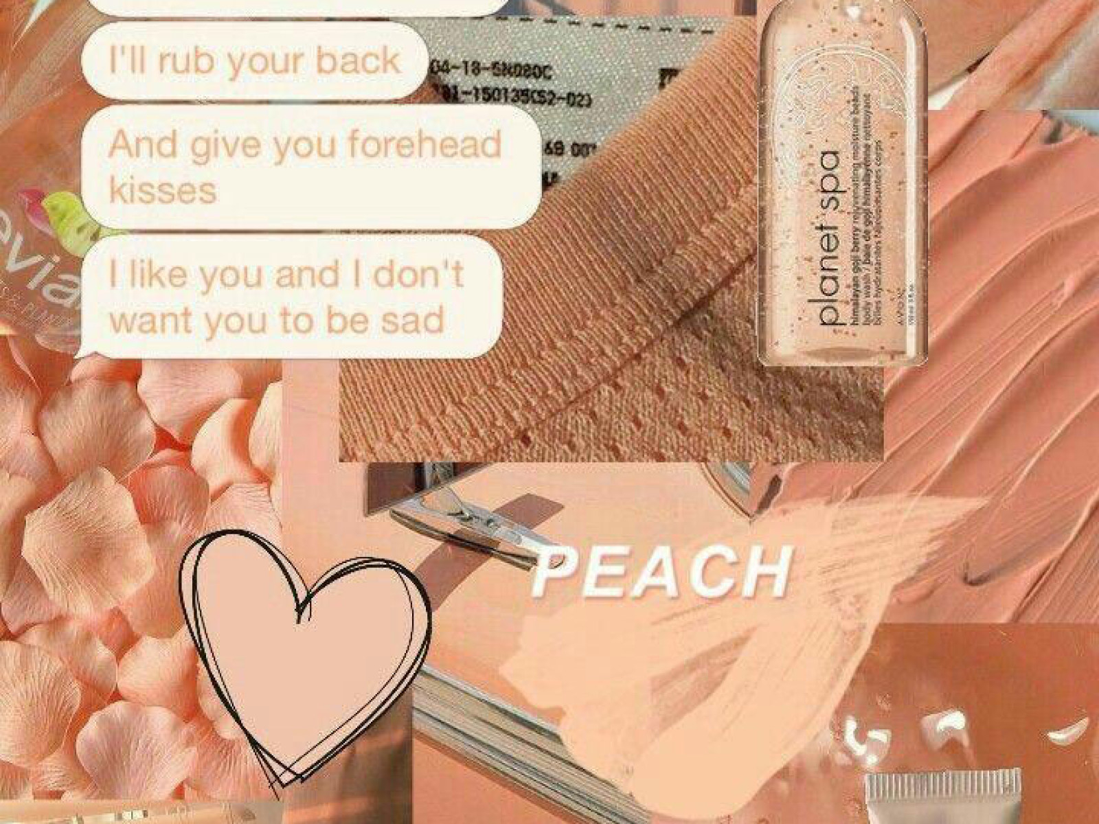 1600x1200 Peach aesthetic collage • Wallpaper For You HD Wallpaper For Desktop & Mobile, Desktop