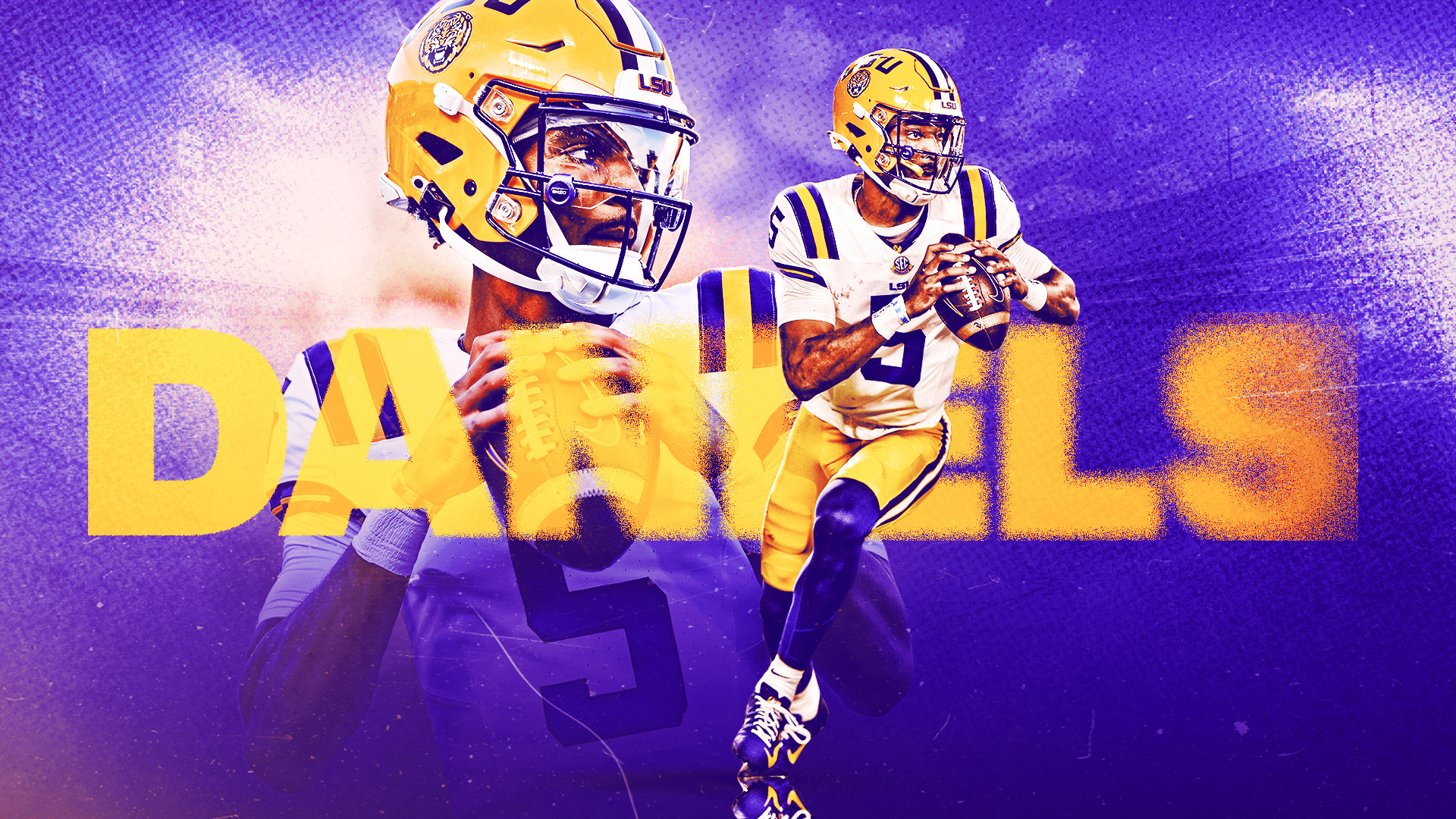 1920x1080 2024 NFL Draft: LSU's Jayden Daniels, Desktop