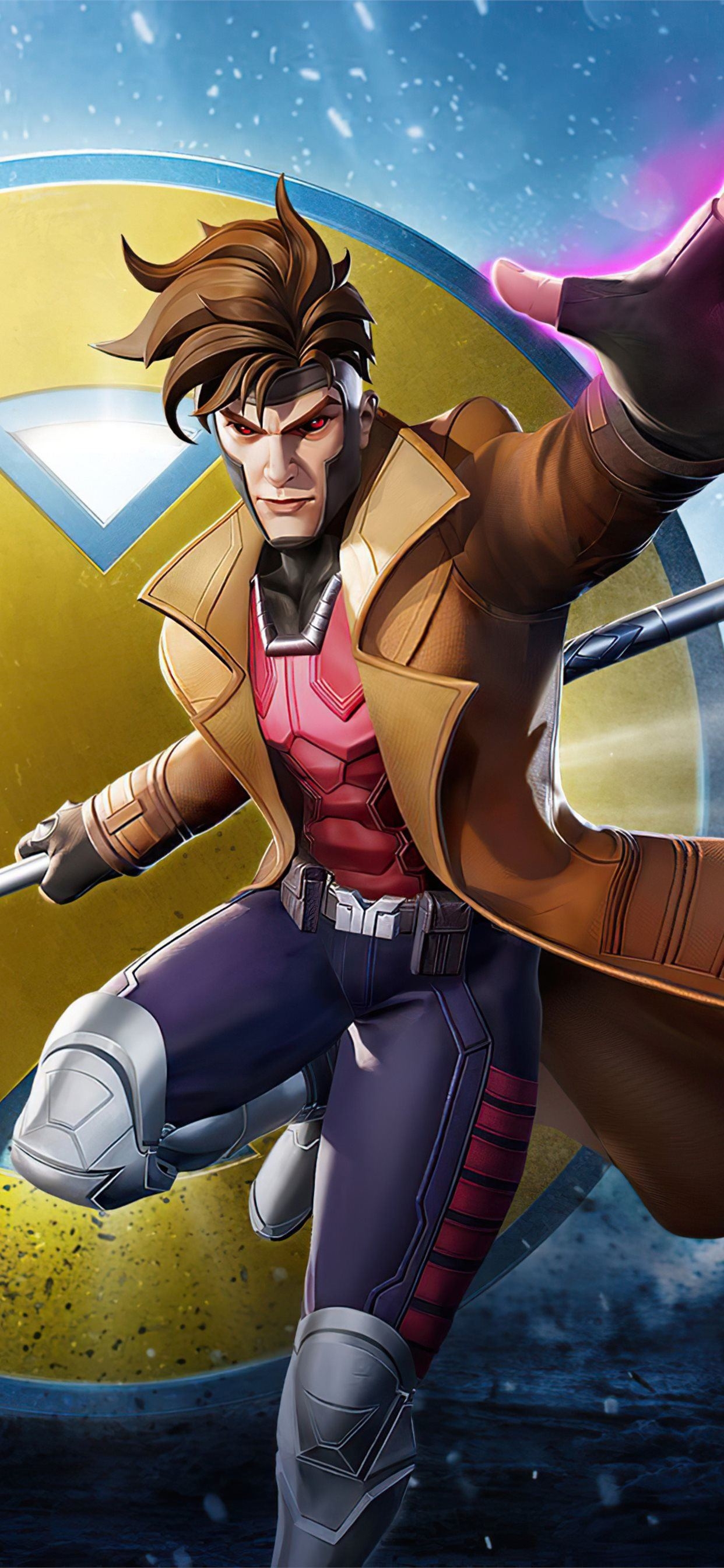 1250x2690 Gambit (Marvel Comics) Phone Wallpaper, Phone