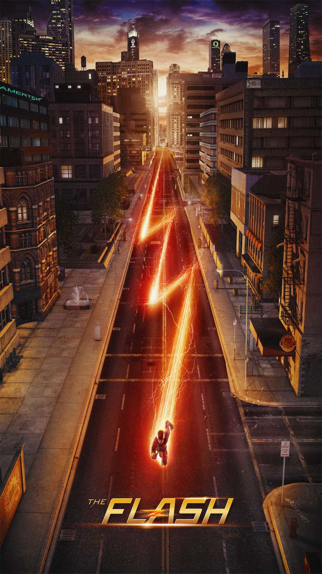 1080x1920 The Flash Wallpaper HD, Phone