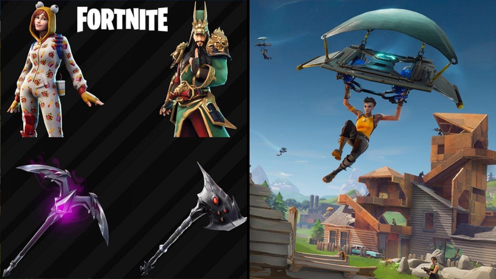 1600x900 Leaked Fortnite skins and cosmetics found in the V6.10 update files, Desktop