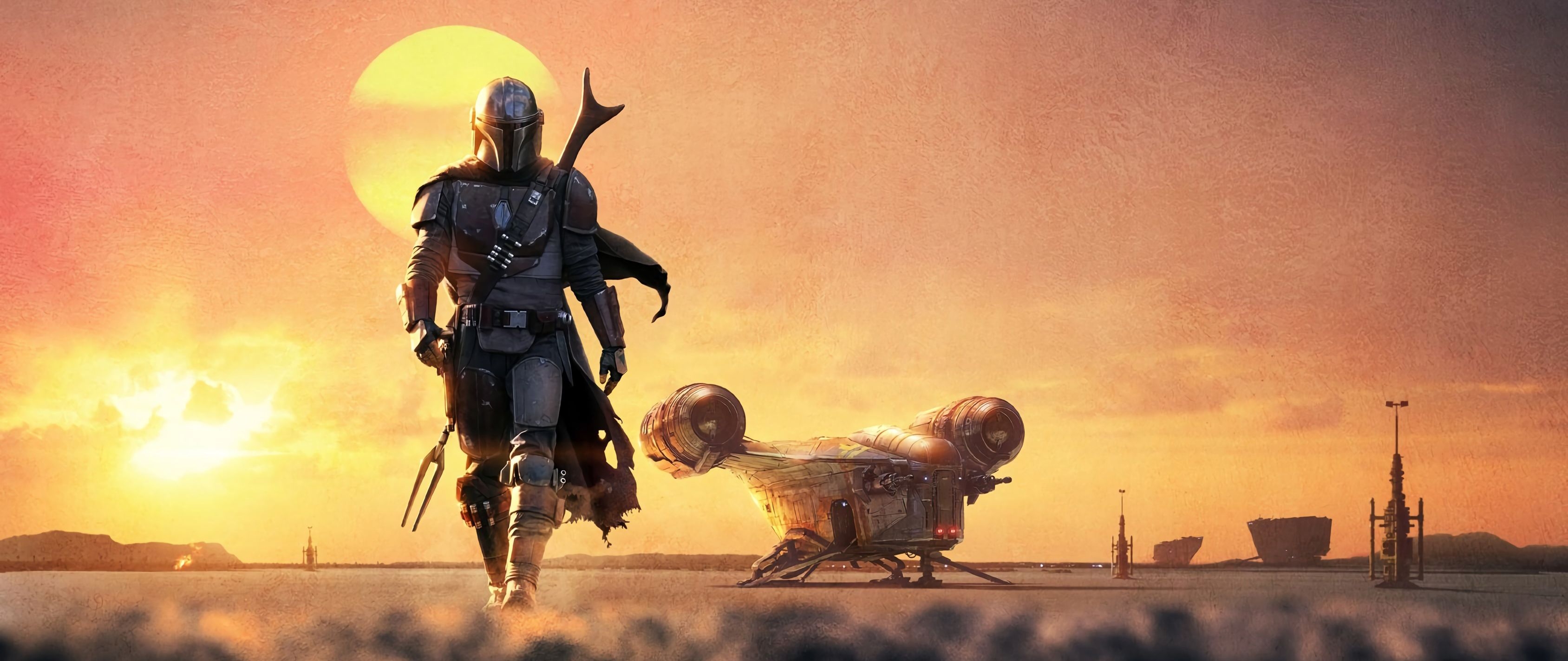 3380x1430 The Mandalorian [], Dual Screen