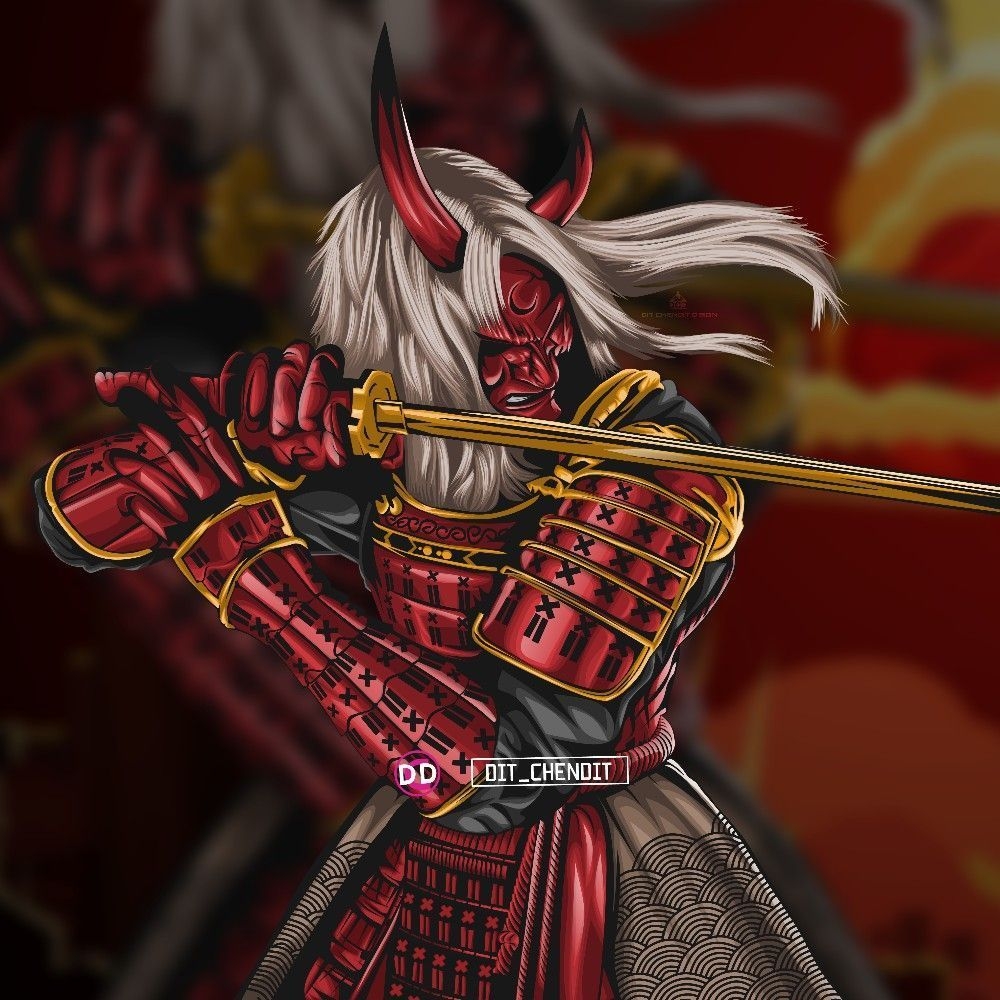 1000x1000 Zombie Samurai Wallpaper Free.wallpaperaccess.com, Phone