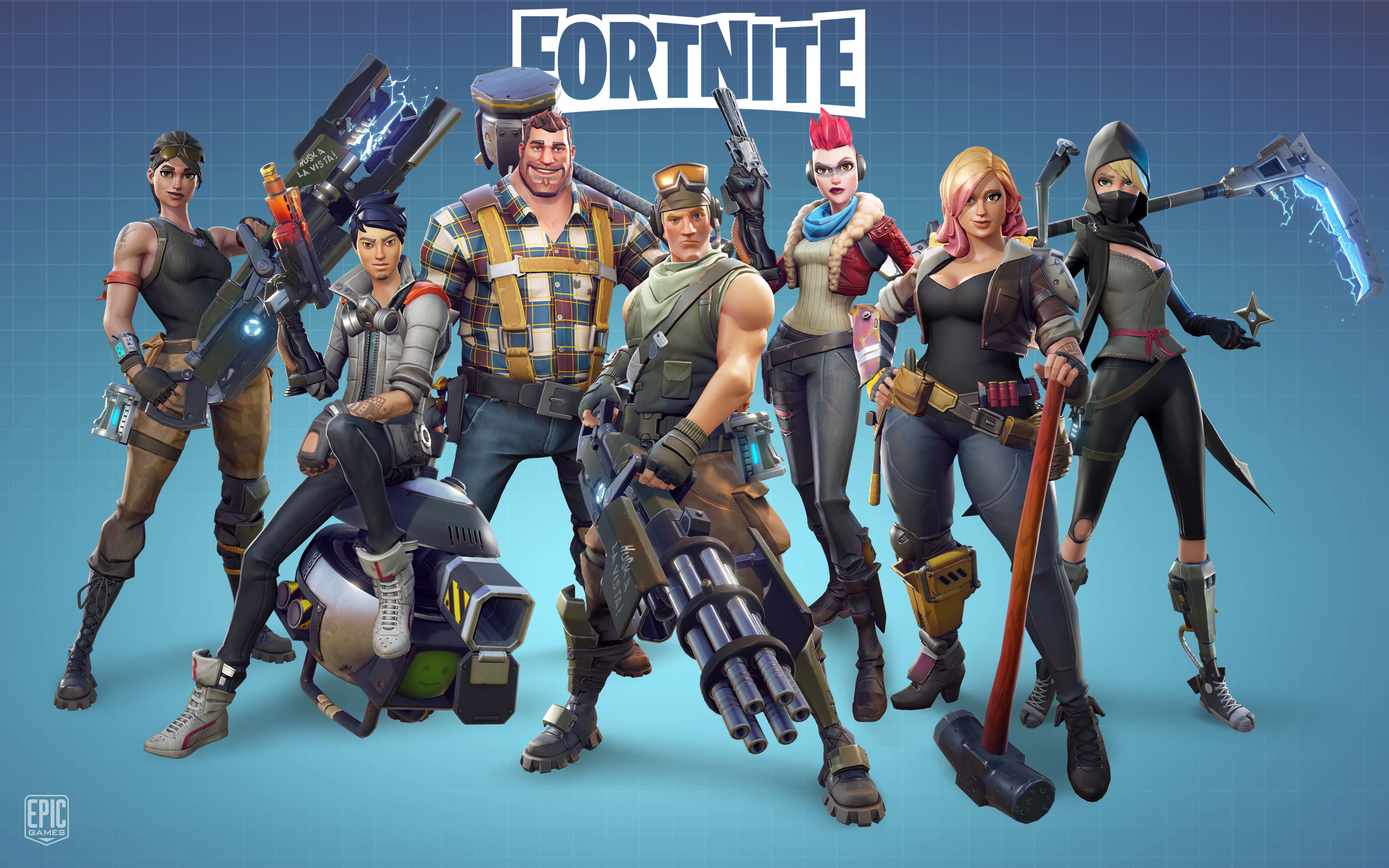 6120x3830 Wallpaper Fortnite, 5K, Games, Desktop