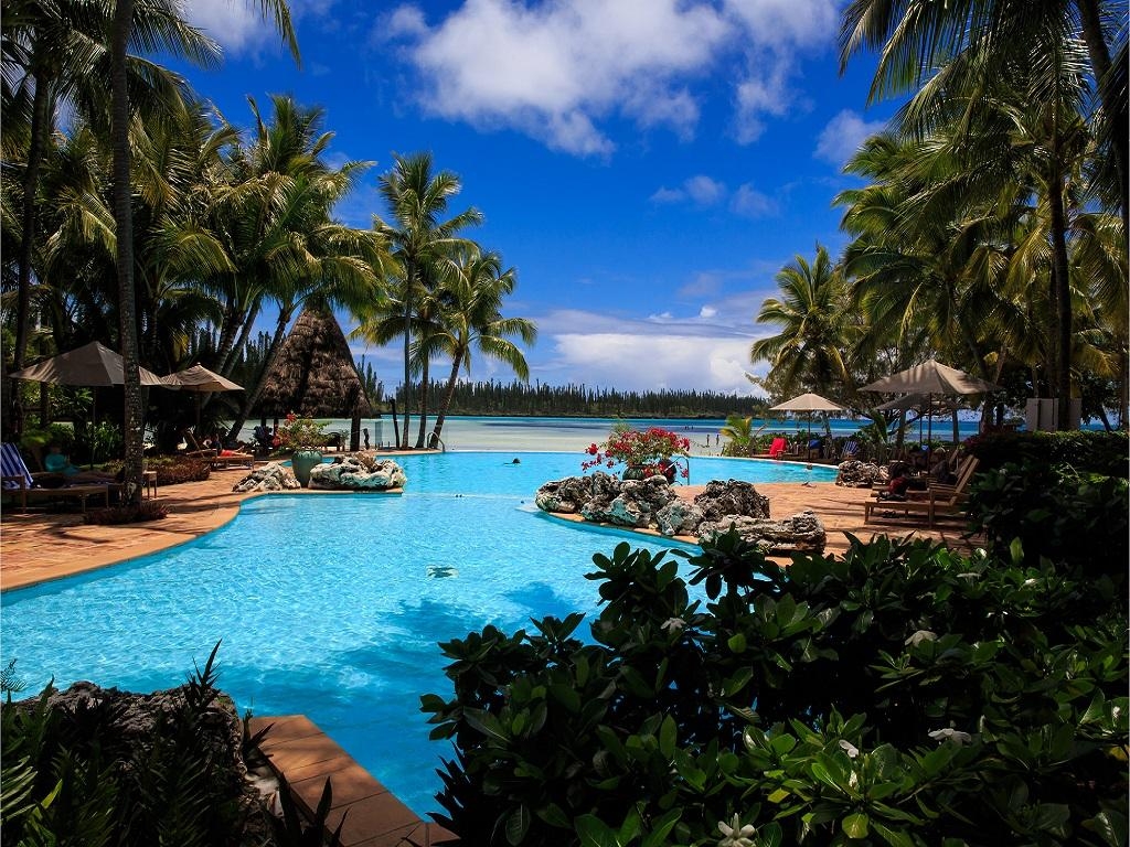 1030x770 Baie D'Oro, Isle Of Pines, New Caledonia Viewed From Hotel Le, Desktop