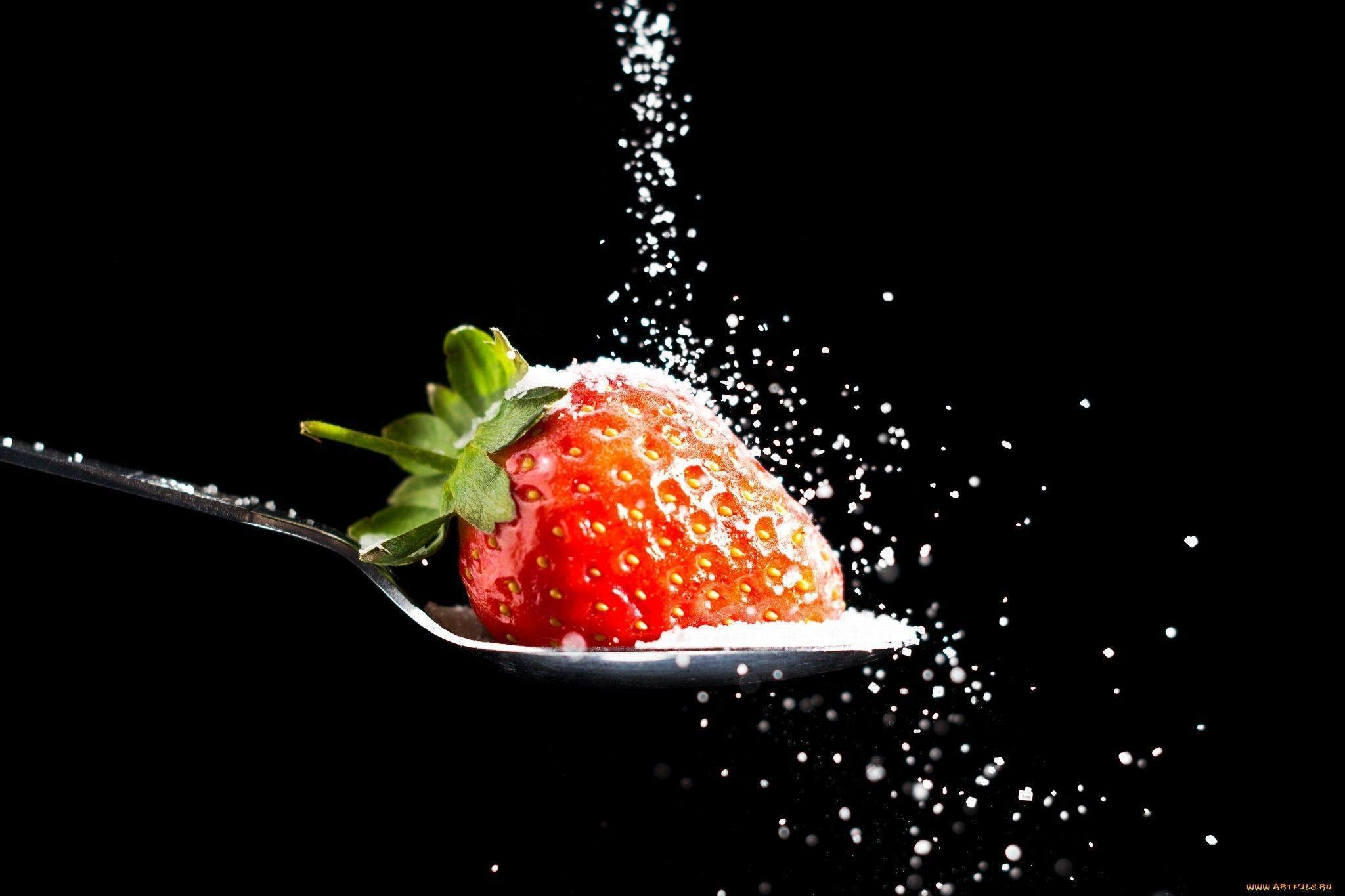 2050x1370 Strawberry Wallpaper, Desktop