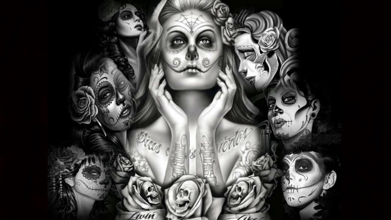1250x700 Dark art artwork fantasy artistic original psychedelic horror evil creepy scary spooky halloween wallpaperx1080, Desktop